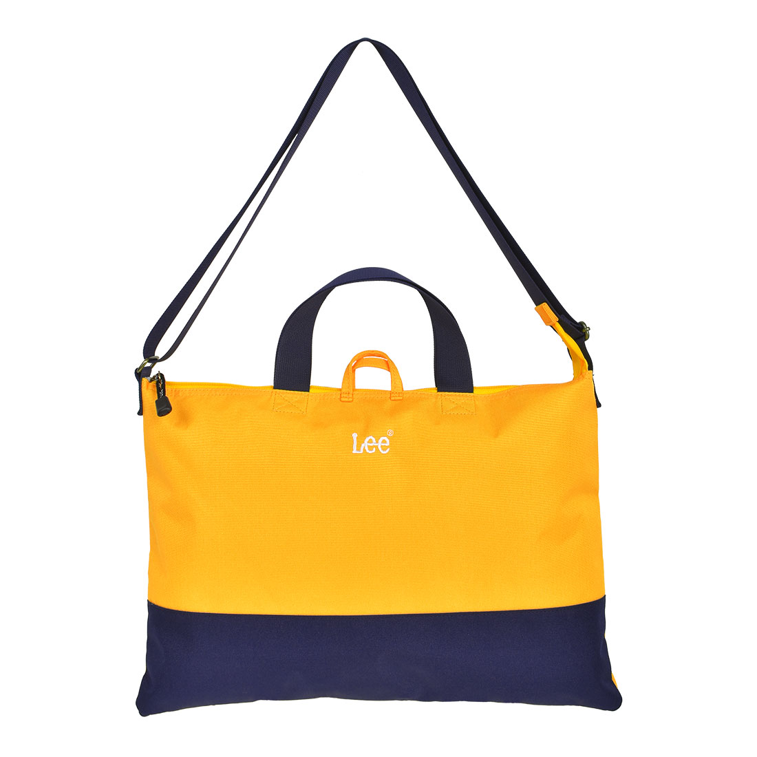レッスンバッグ 女の子 男の子 Lee リー 撥水 ショルダー 大きめ ファスナー おしゃれ かわいい バイカラー トートバッグ レッスンバック 子ども 小学生 入園 入学 新一年生 入学準備 通園 通学 肩掛け お稽古 バッグ 鞄 かばん ピンク ブラック マスタード イエロー ブルー