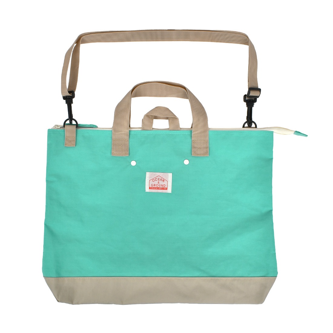 レッスンバッグ オーシャンアンドグラウンド ocean＆ground 女の子 男の子 ショルダー マチ付き 小学校 幼稚園 保育園 おけいこバッグ 手提げバッグ 小学生 子供 キッズ シンプル おしゃれ トートバッグ A4 B4 入園 入学 準備 ファスナー付き 斜めがけ 通園 通学 習い事 塾