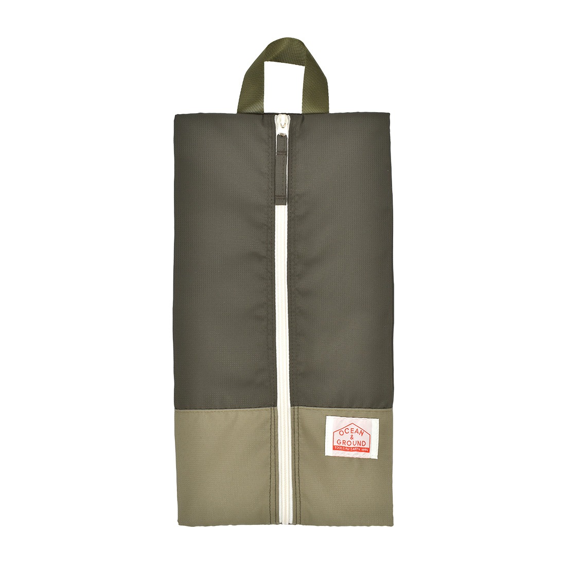 シューズバッグ オーシャンアンドグラウンド ocean＆ground 女の子 男の子 シューズケース 小学校 子供 大人 大きめ ファスナー付き 靴入れ 上履き入れ 靴袋 小学生 中学生 キッズ 軽量 シンプル おしゃれ シューズバック 無地 丈夫 入学 準備 斜めがけ 通学 部活 スポーツ