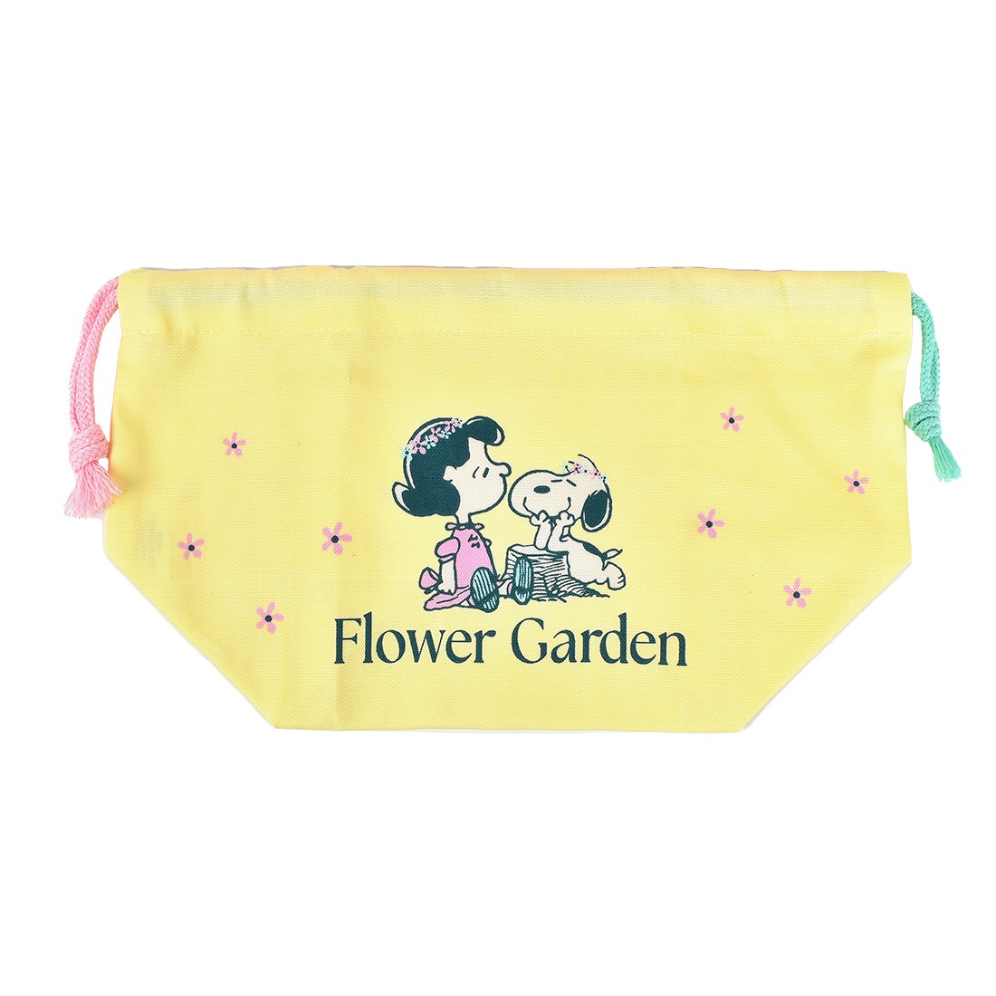ランチバッグ スヌーピー 巾着 弁当袋 かわいい おしゃれ 日本製 お弁当入れ 巾着袋 ランチ巾着 大人 子供 小学生 中学生 高校生 幼稚園 保育園 綿 洗える ブラウン ミント 黄色 遠足 ランチ キャラクター SNOOPY オラフ スパイク ルーシー マーブルス アンディ グッズ 雑貨