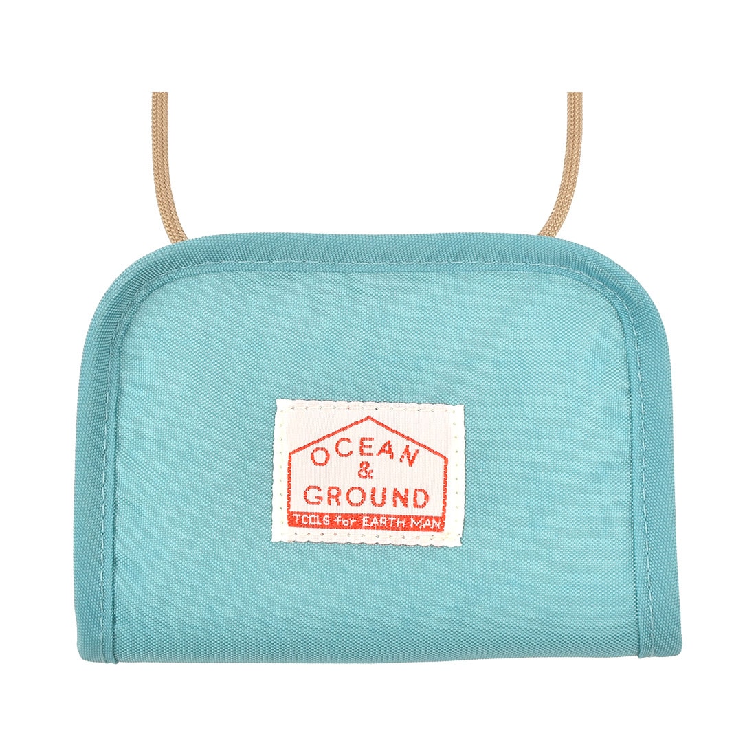 コインケース かわいい 財布 キッズ 小銭入れ Ocean＆Ground オーシャンアンドグラウンド ショルダー紐付き ネック紐付き ネックストラップ 首掛け 首かけ 子ども 子供 初めて さいふ ウォレット 男の子 女の子 カード入れ シンプル おしゃれ ファスナー 園児 小学生 一年生