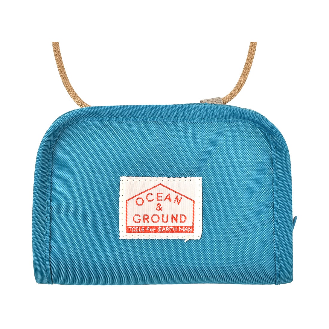 コインケース かわいい 財布 キッズ 小銭入れ Ocean＆Ground オーシャンアンドグラウンド ショルダー紐付き ネック紐付き ネックストラップ 首掛け 首かけ 子ども 子供 初めて さいふ ウォレット 男の子 女の子 カード入れ シンプル おしゃれ ファスナー 園児 小学生 一年生