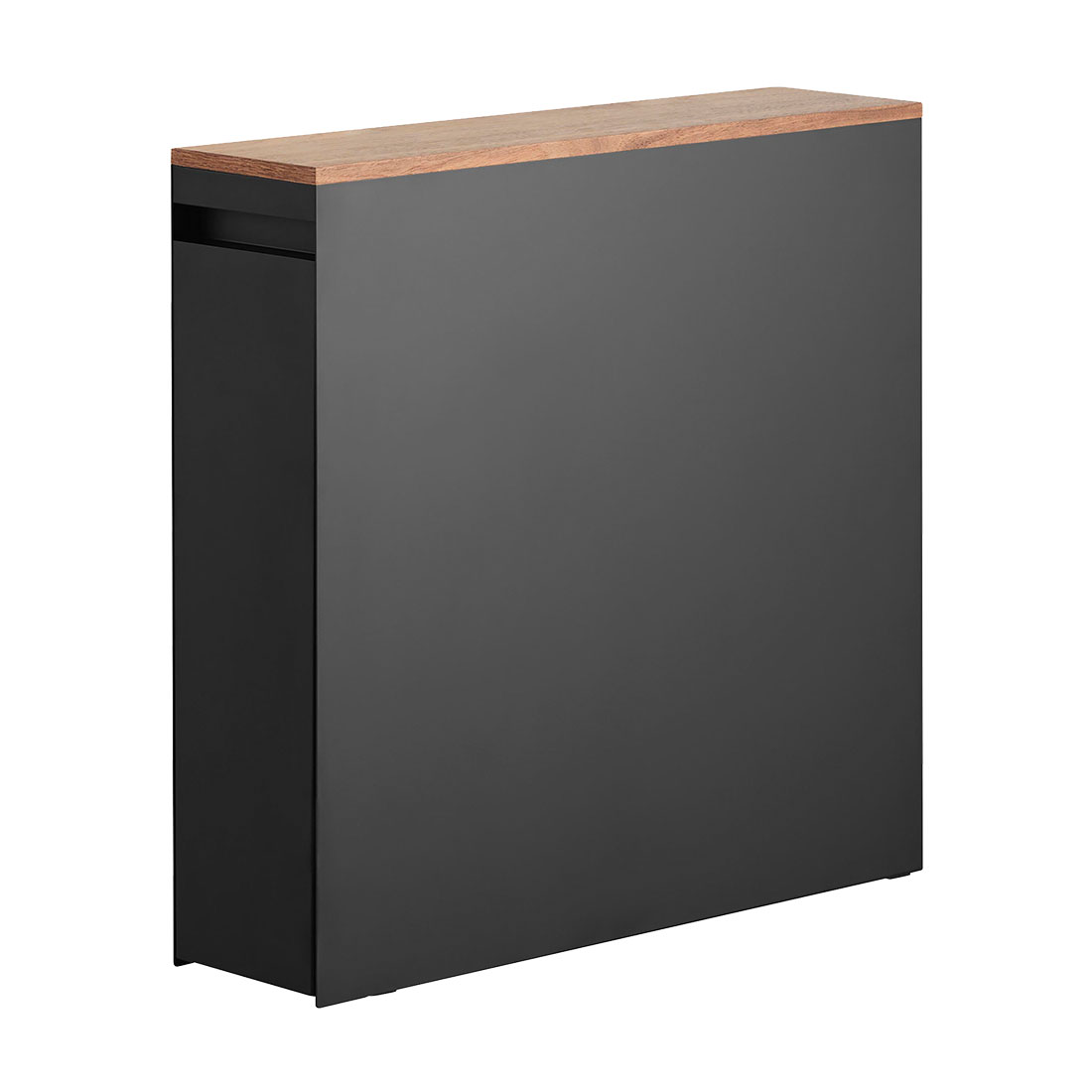 隠せるトイレ引き出し収納 山崎実業 タワー トイレラック スリム 収納 棚 隙間収納 引き出し 薄型 ストッカー 12ロール 収納ボックス tower 掃除道具 入れ 省スペース ホワイト ブラック 1426 1427 おしゃれ スタイリッシュ シンプル 幅14cm 飾り棚 トイレ用品