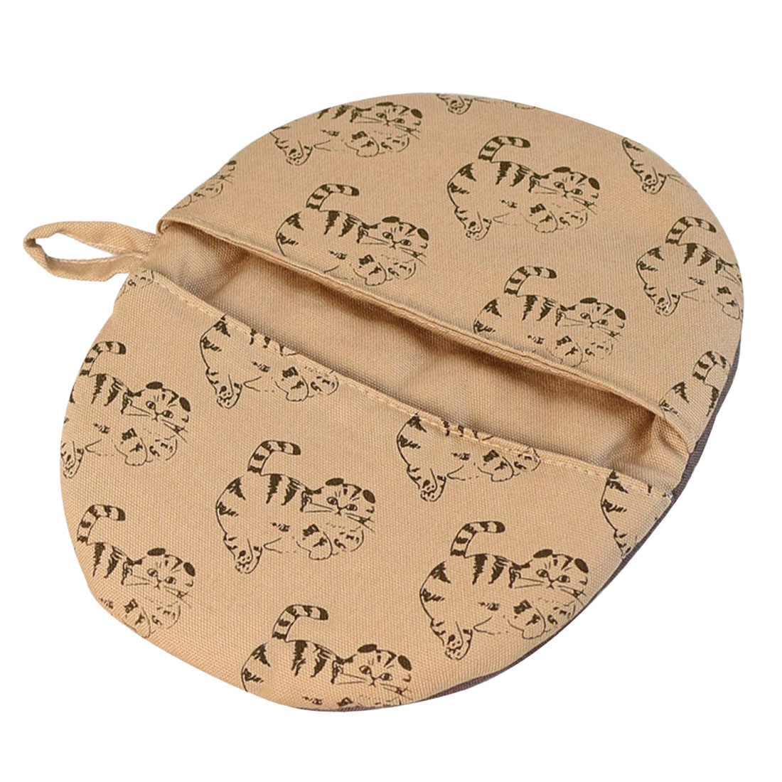 鍋つかみ ミトン おしゃれ  かわいい 猫 ねこ 北欧 丸型 洗える 片手 1個 日本製 ChacoChaco 耐熱ミトン なべつかみ 鍋掴み キッチンミトン オーブンミトン キッチングローブ アイボリー ベージュ グレー 綿 コットン レディース 母の日 誕生日 猫雑貨 ギフト プレゼント