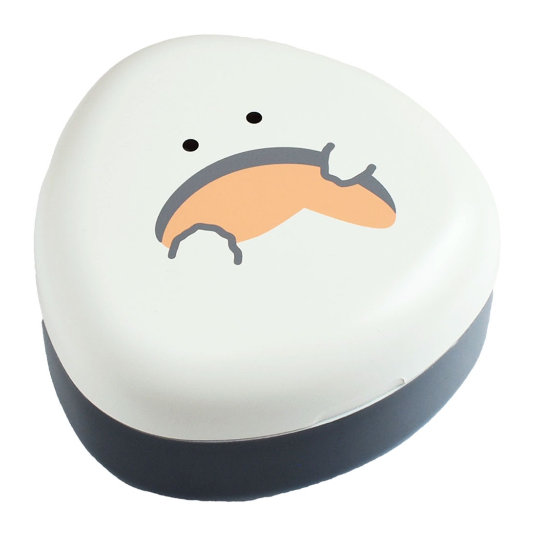 おにぎり ケース おにぎりさん かわいい おしゃれ おにぎり型 お弁当 弁当箱 ランチボックス 日本製 おむすびケース おにぎり入れ おにぎりポーチ ボックス シンプル 1個 収納 簡単 子供 女の子 大人 女性 男の子 通勤 通学 高校生 中学生 小学生 保育園 幼稚園 白 ホワイト