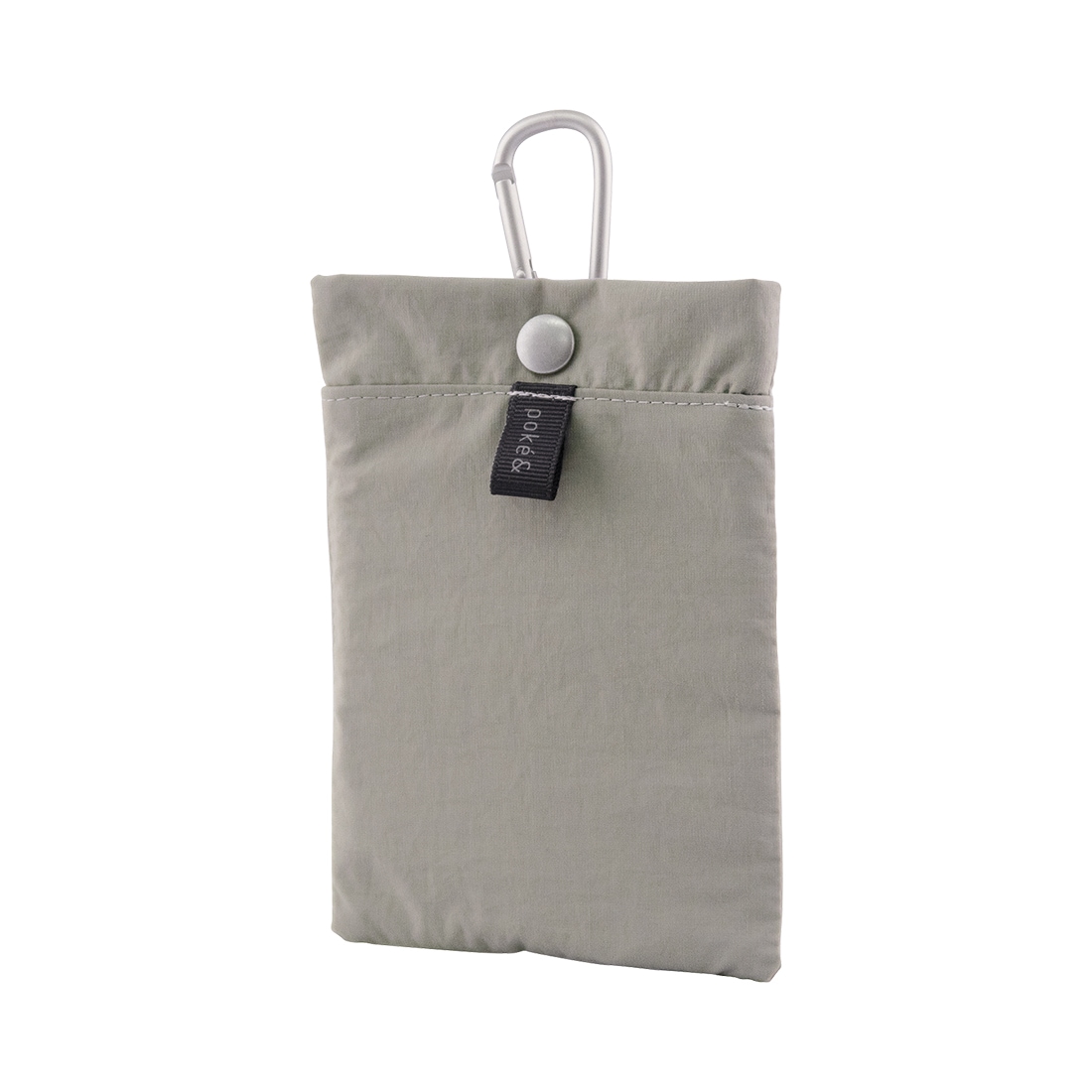 携帯 ごみ入れ ゴミ入れ 持ち運び ポーチ 携帯用 poke＆ ポケト 携帯ゴミ箱 トラッシュポーチ ポケットティッシュケース 小物入れ マルチケース エチケットポーチ ダストポーチ カラビナ付き ごみ箱 ゴミ袋 持ち歩き シンプル おしゃれ 旅行 アウトドア レジャー