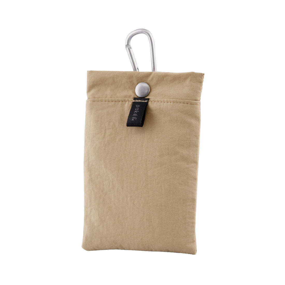 携帯 ごみ入れ ゴミ入れ 持ち運び ポーチ 携帯用 poke＆ ポケト 携帯ゴミ箱 トラッシュポーチ ポケットティッシュケース 小物入れ マルチケース エチケットポーチ ダストポーチ カラビナ付き ごみ箱 ゴミ袋 持ち歩き シンプル おしゃれ 旅行 アウトドア レジャー