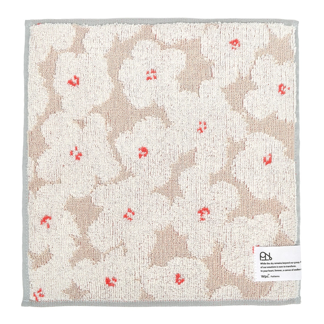 ハンカチ レディース ギフト タオルハンカチ 北欧 おしゃれ 厚手 25×25 ミニタオル かわいい ハンカチ Wpc. Patterns 女性 大人 コットン 綿100% プチギフト プレゼント 母の日 誕生日 贈り物 お祝い 花柄 お花 フルーツ ハンドタオル ふわふわ お返し お礼 送別 粗品