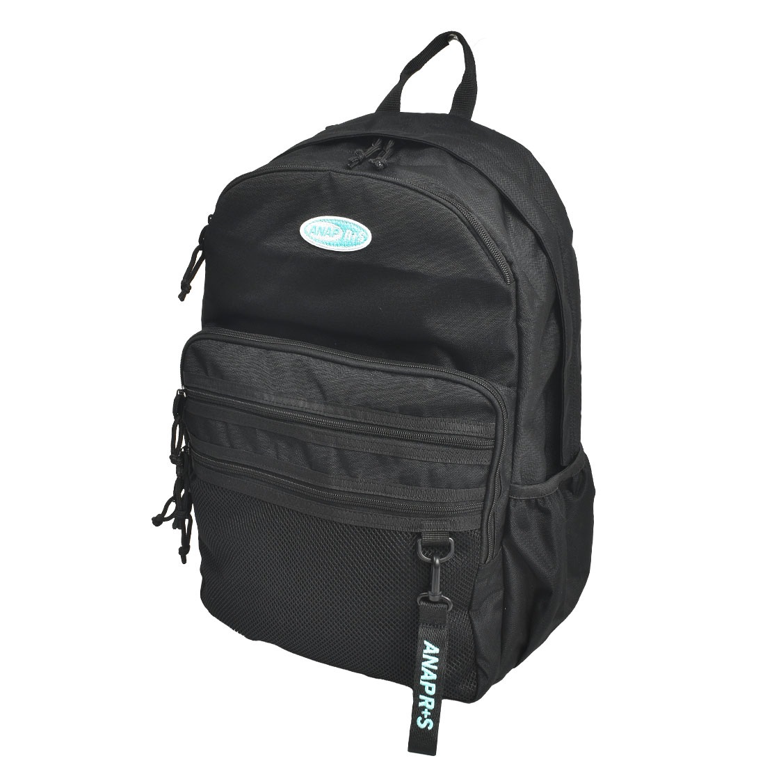 リュック ANAP GiRL R+S リラスポ アナップガール 小学生 中学生 女子 ブランド 黒 ブラック リュックサック 通学リュック デイパック 25l 1泊 2泊 PC パソコン タブレット 靴入れ シューズ 収納 多い 女の子 キッズ おしゃれ かわいい 大容量 A4 B4 シンプル 旅行 カバン