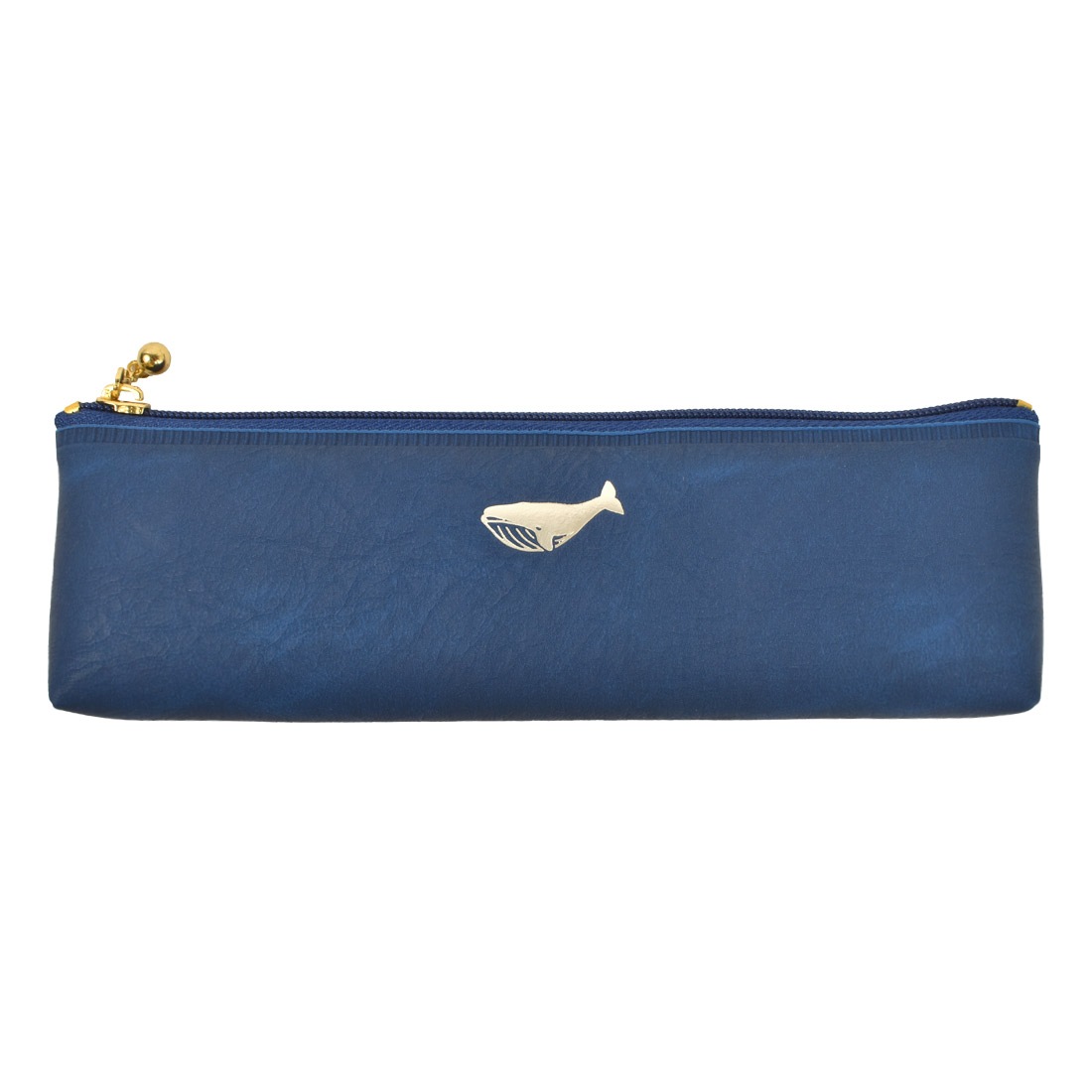 ペンケース おしゃれ 大人 女性 大学生 高校生 ワンポイント 筆箱 レディース メンズ 日本製 スリムペンケース 中学生 合皮 PVC 小さめ コンパクト ファスナー 軽量 かわいい 箔押し アニマル ペンポーチ 犬 猫 鳥 恐竜 シマエナガ パンダ うさぎ 水色 ベージュ