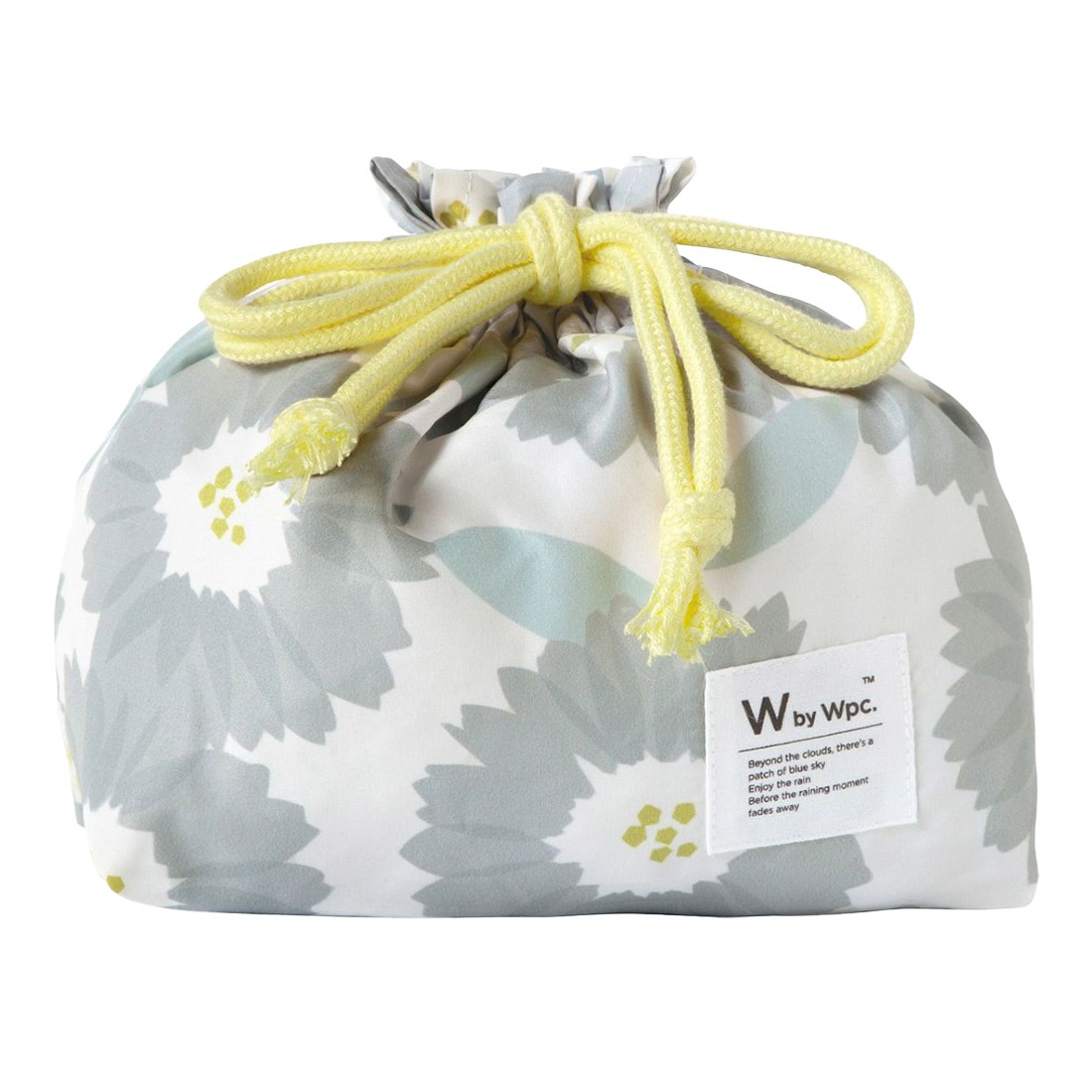 お弁当袋 wpc 保冷 ランチ巾着 おしゃれ かわいい 大人 女性 子供 キッズ レディース 大きめ 撥水 花柄 北欧 シンプル 保冷剤 ポケット付き 保温 ランチバッグ 汚れにくい 巾着袋 通勤 通学 高校生 中学生 オフィス ホワイト ベージュ グレー ピンク ブルー レッド イエロー