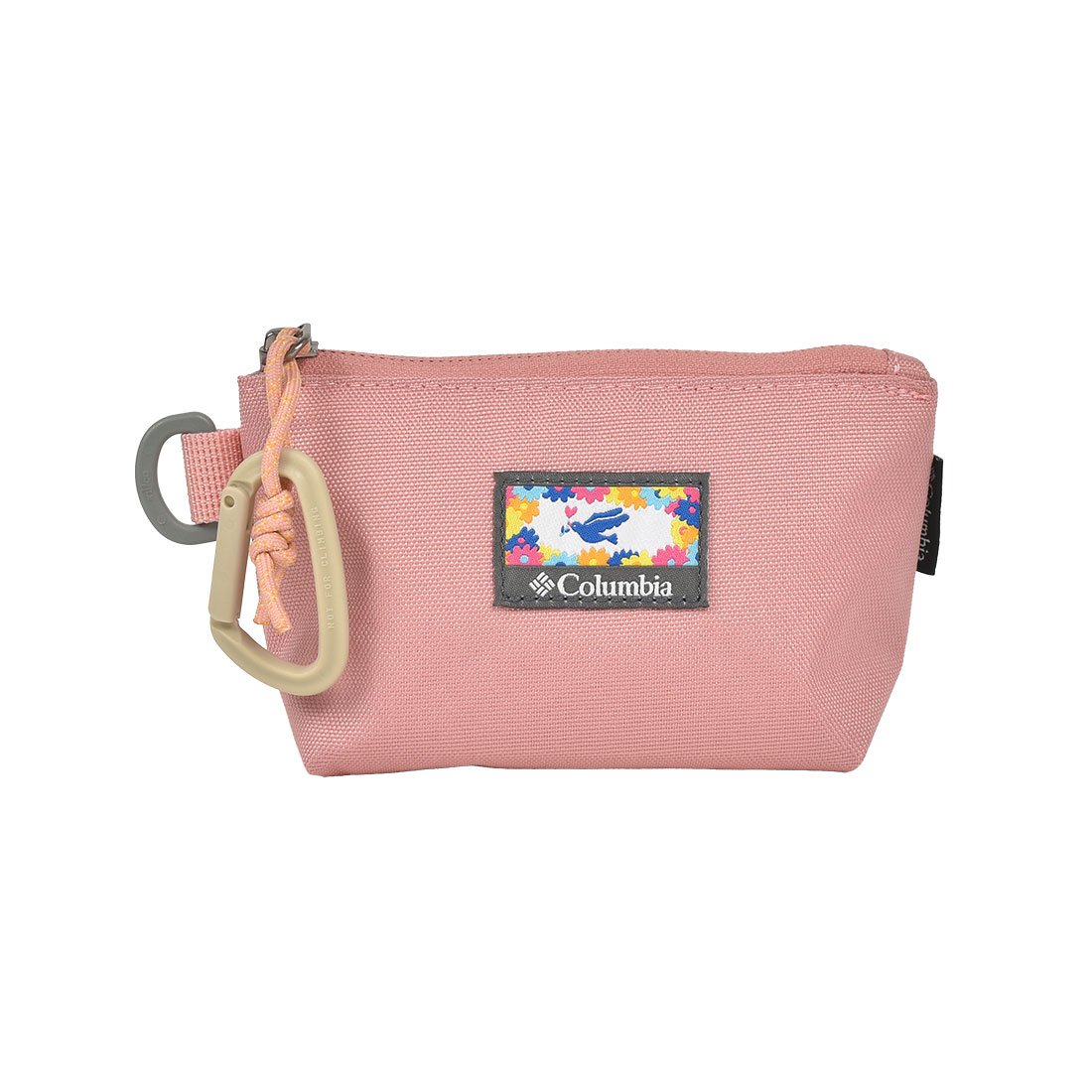 コロンビア Columbia ポーチ S 小物入れ ブランド Price Stream PU2408 メンズ レディース マルチポーチ 小さめ ミニポーチ カラビナ付き 撥水 防水 メイクポーチ 小銭入れ 持ち運び 黒 ブラック ベージュ ブルー ピンク おしゃれ シンプル 通勤 通学 アウトドア 登山 旅行