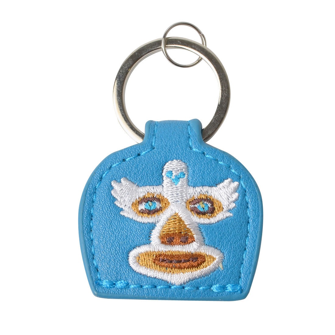 キーカバー キーキャップ gym master ジムマスター 鍵 カバー 紛失防止 キーホルダー キーケース キーアクセサリー 目印 革 レザー 面白い おしゃれ かわいい 柄 ブランド 刺繍 カラフル 雑貨 家 ロッカー ジム キッズ 子供 大人 メンズ レディース プレゼント プチ ギフト