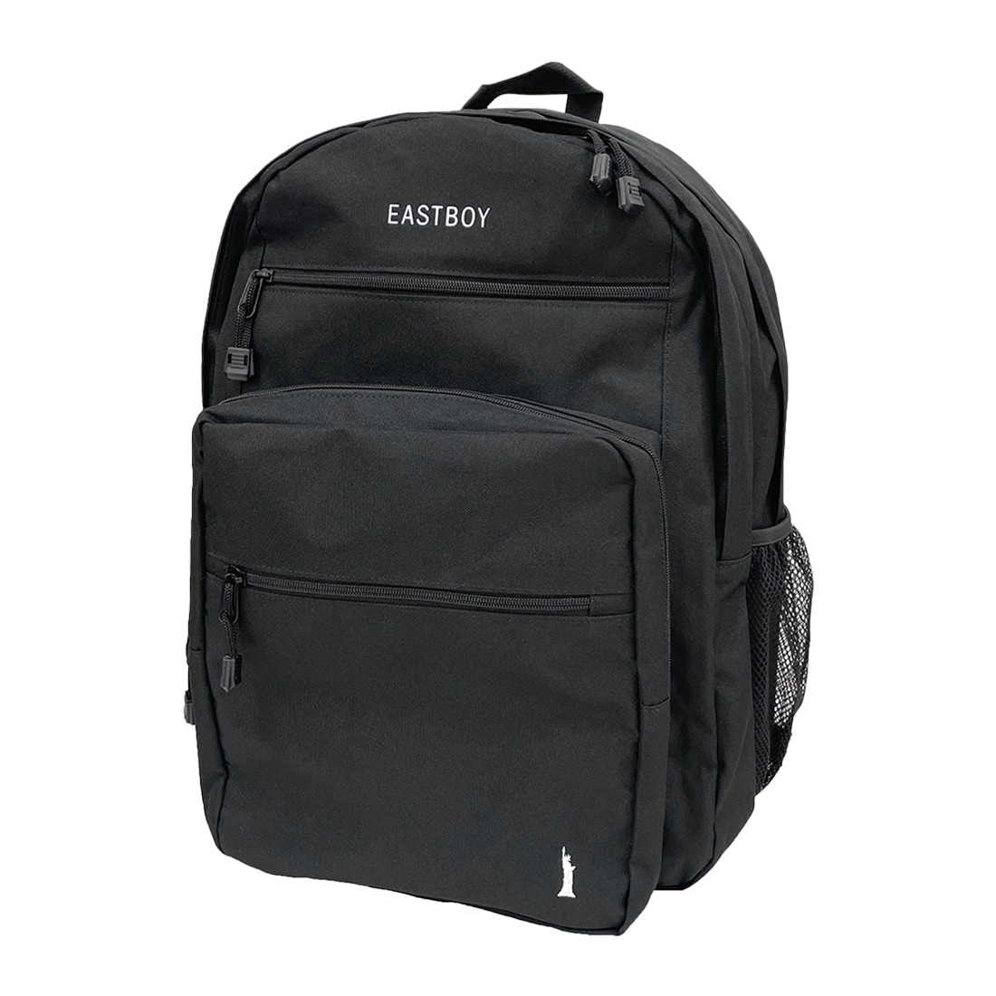 リュック イーストボーイ 28L 通学 女子 高校生 中学生 EASTBOY かわいい おしゃれ 女子高生 黒 大容量 二層式 旅行 部活 スポーツ ブランド 学生 レディース A4 B4 PC収納 ロゴ ワンポイント シンプル スクールバッグ バックパック リュックサック 通学リュック 通学カバン