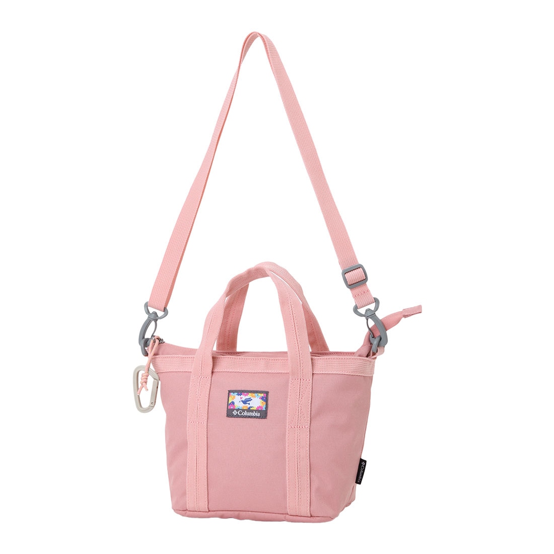 トートバッグ ショルダー Columbia コロンビア レディース メンズ PU8698 プライスストリーム ショルダーバッグ 斜めがけバッグ 2way 軽量 小さめ 撥水 旅行 ミニトートバッグ おしゃれ かわいい アウトドア ブランド ブラック ベージュ ブルー ピンク カラビナ 河野ルル