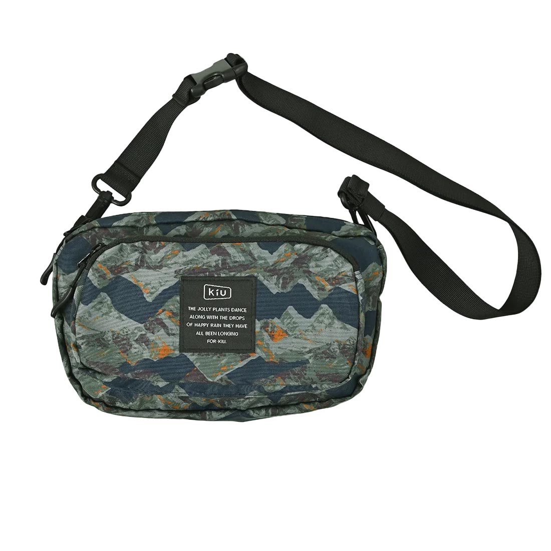 ショルダーバッグ 小さめ kiu キウ k156 スマホポーチ メンズ レディース 撥水 防水 軽量 小さい 斜めがけ ボディバッグ サブバッグ ショルダーバック ボディバック ミニバッグ 軽い おしゃれ 黒 ブラック 花柄 個性的 派手 ロリクレ コラボ 旅行 フェス ライブ イベント 犬