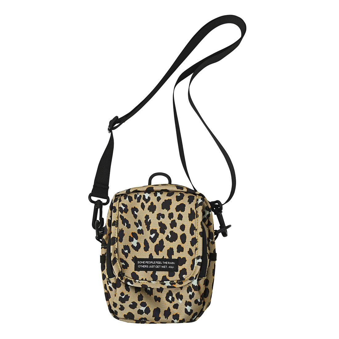ショルダーバッグ kiu キウ K437 スマホポーチ レディース メンズ 斜めがけバッグ 大人 軽量 小さめ 撥水 防水 ミニショルダーバッグ 縦型 ミニバッグ ウエストポーチ かばん おしゃれ かわいい 目立つ 黒 ブラック 総柄 レオパード 迷彩 花柄 旅行 ライブ フェス アウトドア