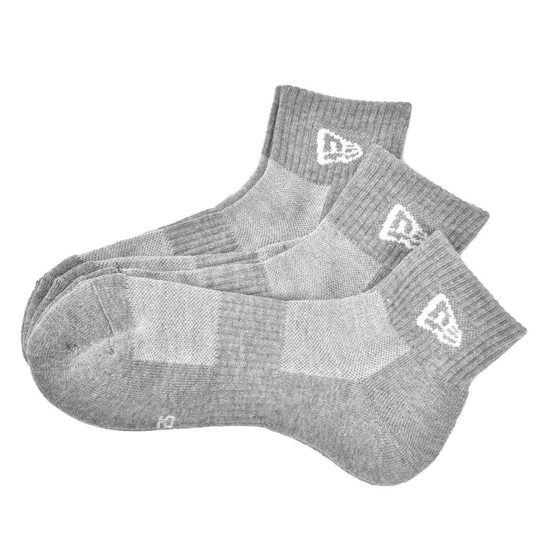 靴下 クルー丈 NEWERA ニューエラ 3足セット クルーソックス 白 メンズ レディース 3Pセット 3足組 おしゃれ スポーツ ブランド ワンポイント キッズ 黒 紺 スニーカーソックス ショート丈 21 22 23 24 25 26 27 28 29 cm まとめ買い 無地 パイル アンクル丈 蛍光 アーミー