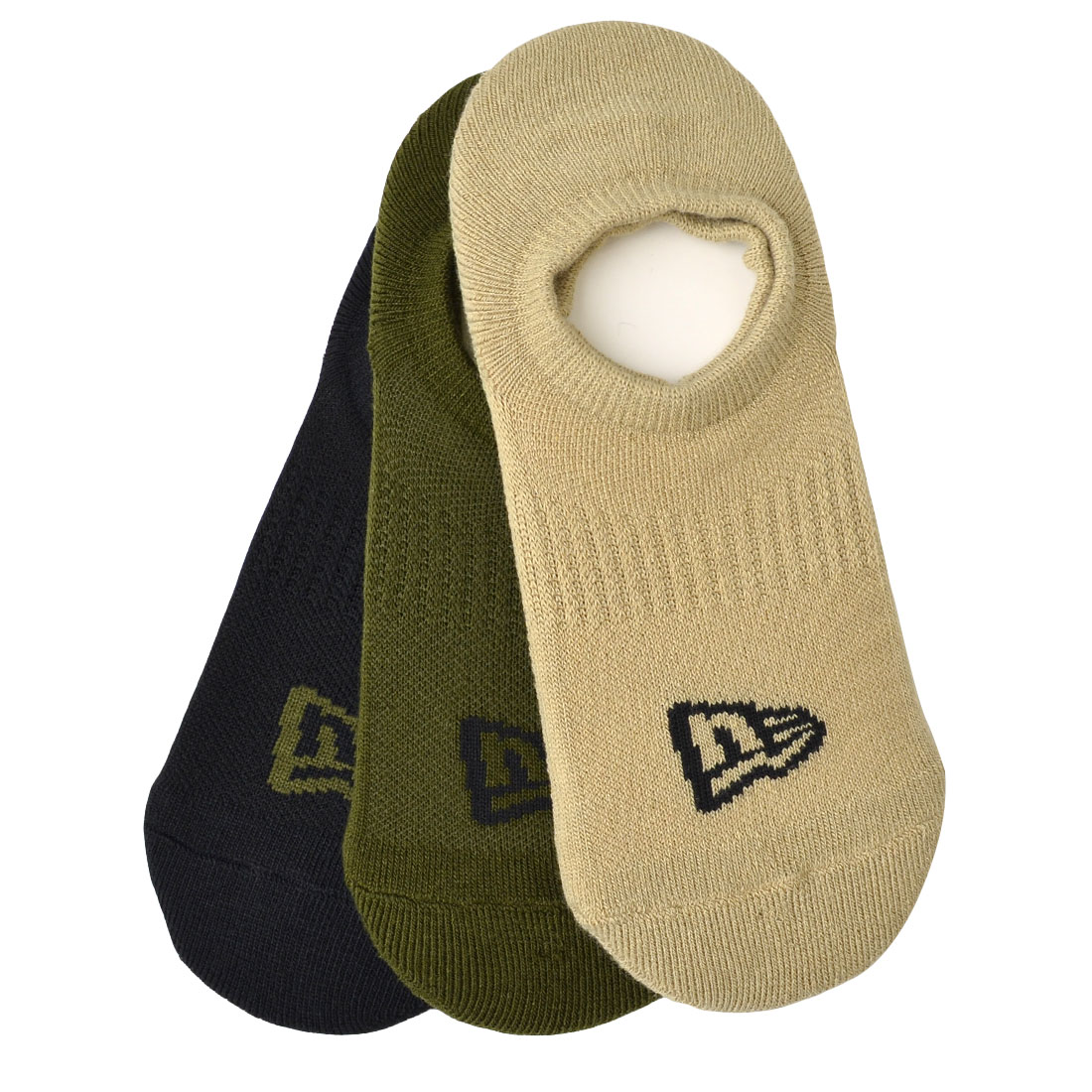 靴下 くるぶし丈 NEWERA ニューエラ 3足セット 3Pセット メンズ レディース アンクル ショート ソックス 白 スポーツ ブランド 3足組 スニーカーソックス スニーカーから見えない 脱げない ズレない おしゃれ ワンポイント キッズ 通勤 通学 21 22 23 24 25 26 27 28 29cm