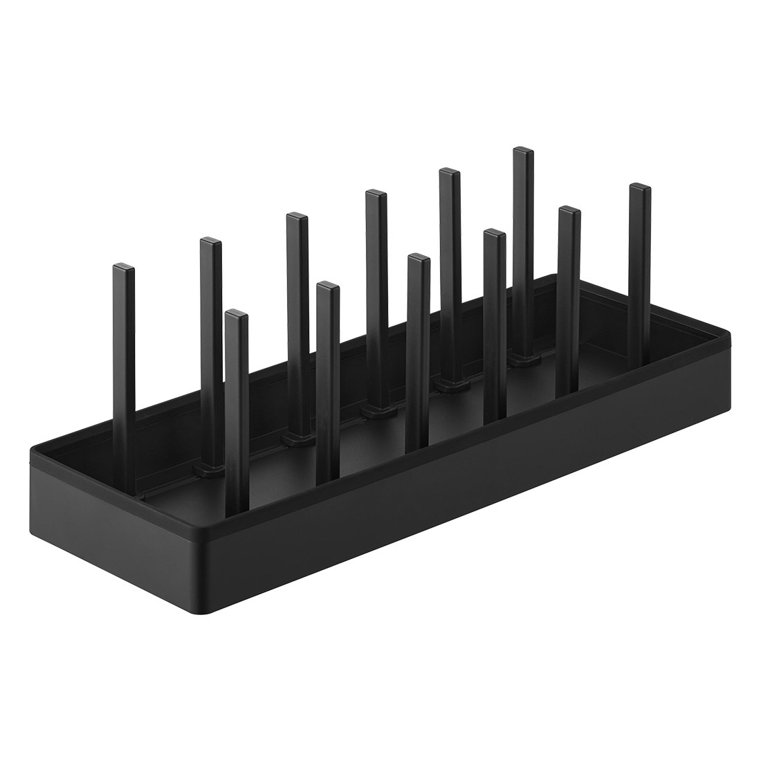 山崎実業 シンク下幅調節鍋蓋＆フライパン収納スタンド タワー W40 1361 1362 tower 鍋置き ラック 収納 スタンド 食器 幅 調節可能 フライパンスタンド 縦 鍋スタンド キッチン 仕切り 台所 調理道具 引き出し なべ 立てて収納 おしゃれ ホワイト ブラック フライパン置き