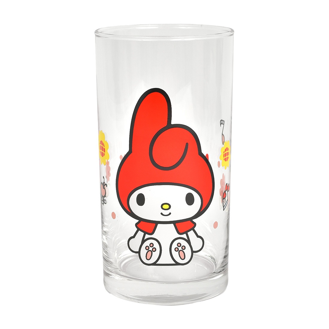 サンリオ ガラス コップ かわいい ハローキティ マイメロディ クロミ キャラ グラス レトロ おしゃれ 日本製 大きめ 420ml タンブラー カップ 透明グラス クリア 厚い 子供 大人 女子 キャラクター グッズ キティちゃん マイメロ 箱付き 誕生日 プレゼント ギフト シンプル