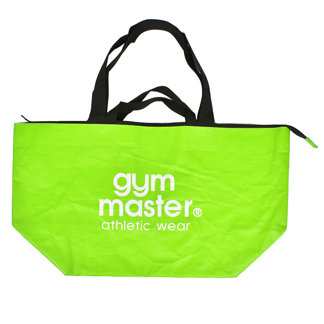 トートバッグ 大容量 軽量 gym master ジムマスター メンズ レディース PPバッグ 大きめ 50L ファスナー付き 肩掛け 手提げ 頑丈 丈夫 軽い ポリプロピレン バッグ バック アウトドア ショッピングバッグ お買い物バッグ おしゃれ エコバッグ ランドリーバッグ ジムバッグ