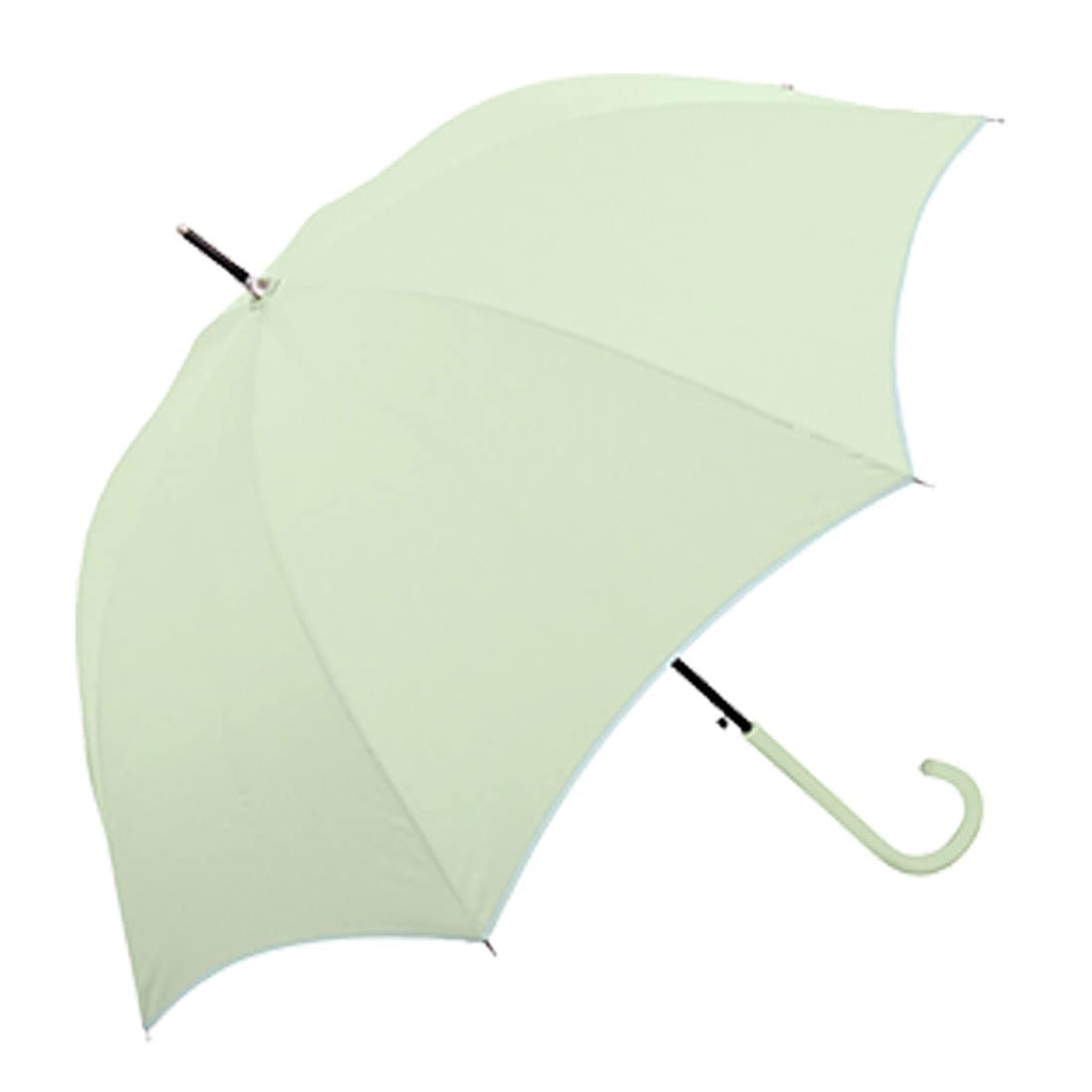 傘 レディース 日傘 雨傘 晴雨兼用 長傘 遮光 UVカット 100% 遮熱 軽い 大きめ 60cm ジャンプ グラスファイバー 耐風 軽量 丈夫 ワンタッチ 紫外線対策 無地 シンプル おしゃれ かわいい くすみカラー 淡色 女性 大人 高校生 女の子 ピンク ベージュ グレー ブルー グリーン