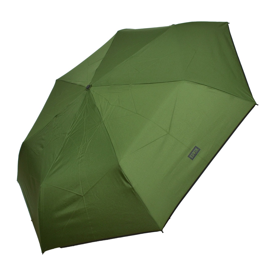 折りたたみ傘 メンズ 折り畳み傘 EDWIN エドウィン コンパクト 風に強い 強風に強い 傘 耐風傘 60cm 大きい 大きめ かさ 男女兼用 シンプル おしゃれ 雨傘 折傘 頑丈 丈夫 軽量 男性 男子 女性 中学生 高校生 黒 紳士傘 通勤 通学 黒 紺 ブラック ネイビー オリーブ カーキ