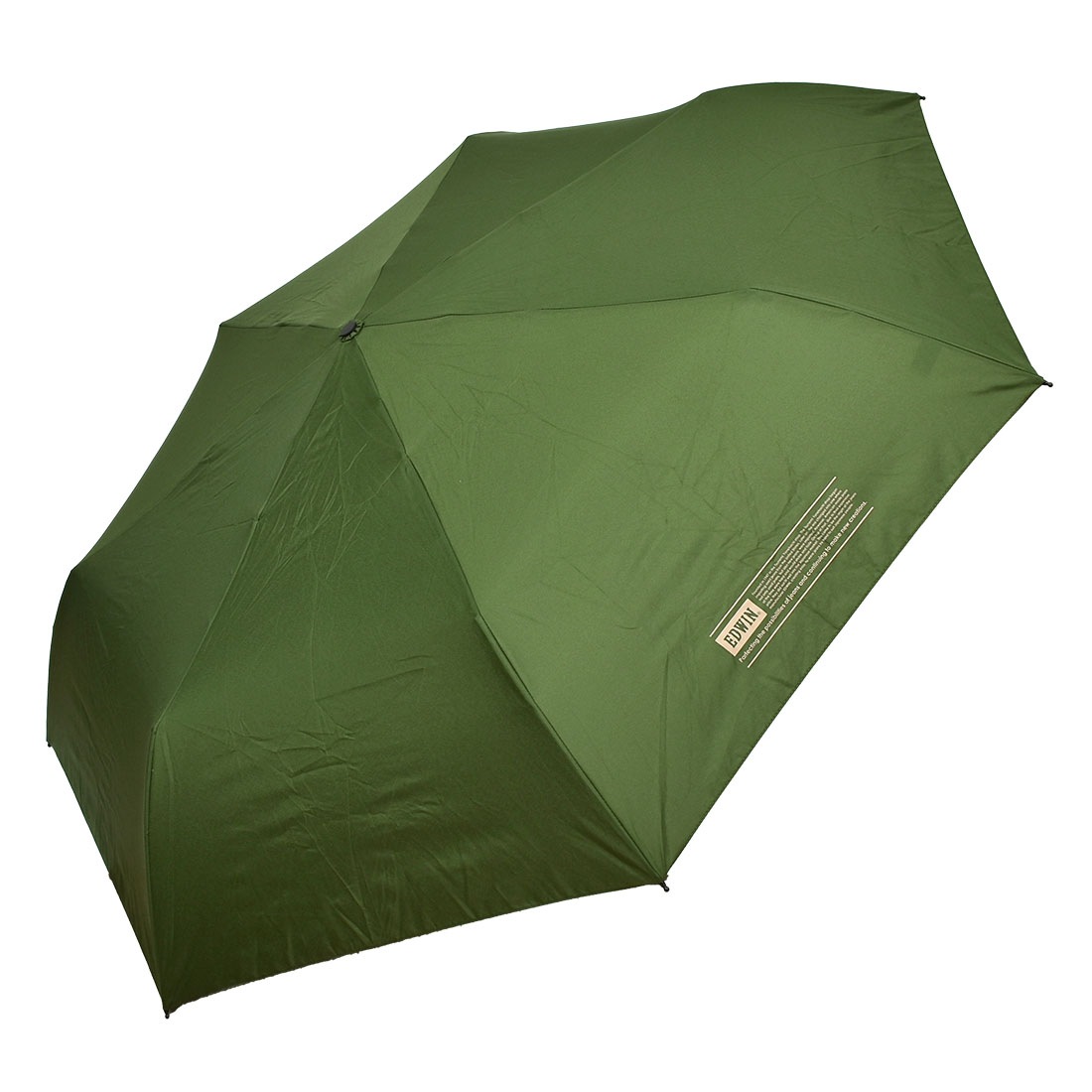 折りたたみ傘 メンズ 折り畳み傘 EDWIN エドウィン コンパクト 風に強い 強風に強い 傘 耐風傘 60cm 大きい 大きめ かさ 男女兼用 シンプル おしゃれ 雨傘 折傘 頑丈 丈夫 軽量 男性 男子 女性 中学生 高校生 黒 紳士傘 通勤 通学 黒 紺 ブラック ネイビー オリーブ カーキ