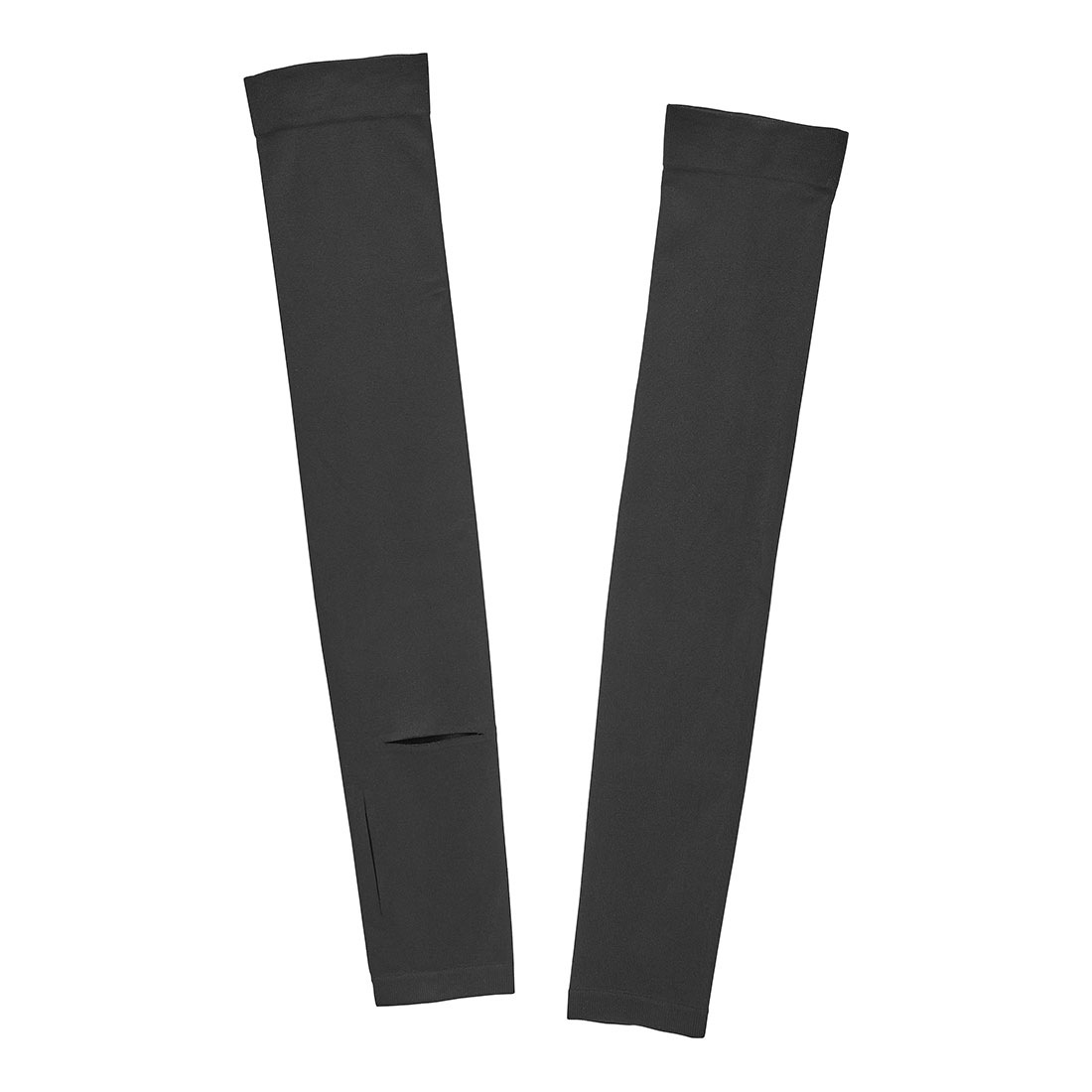 リバーシブルで使えるアームカバー タワー 山崎実業 アームカバー uv 冷感 レディース メンズ tower 夏 ひんやり UVカット リバーシブル ロング丈 公式 10211 10212 ライトグレー ブラック 紫外線対策 日焼け対策 時計が見える 時計スリット 接触冷感 手袋 腕カバー 運転