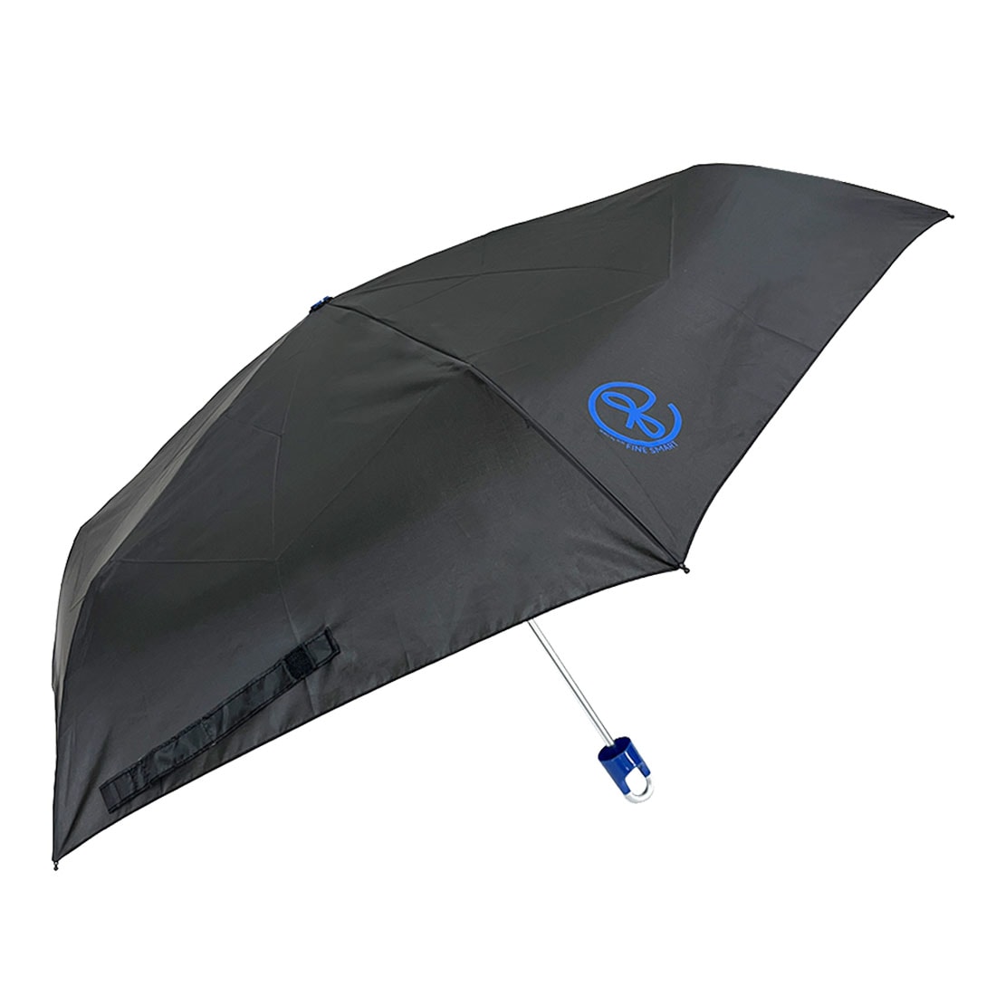 折りたたみ傘 子供用 折り畳み傘 軽量 丈夫 小学生 男の子 55cm 大きい かさ 丈夫 コンパクト スリム 風に強い 軽い シンプル かっこいい 低学年 高学年 グラスファイバー カラビナハンドル 雨傘 折り傘 手開き 男子 中学生 幼稚園 保育園 通学 通園 黒 紺 青