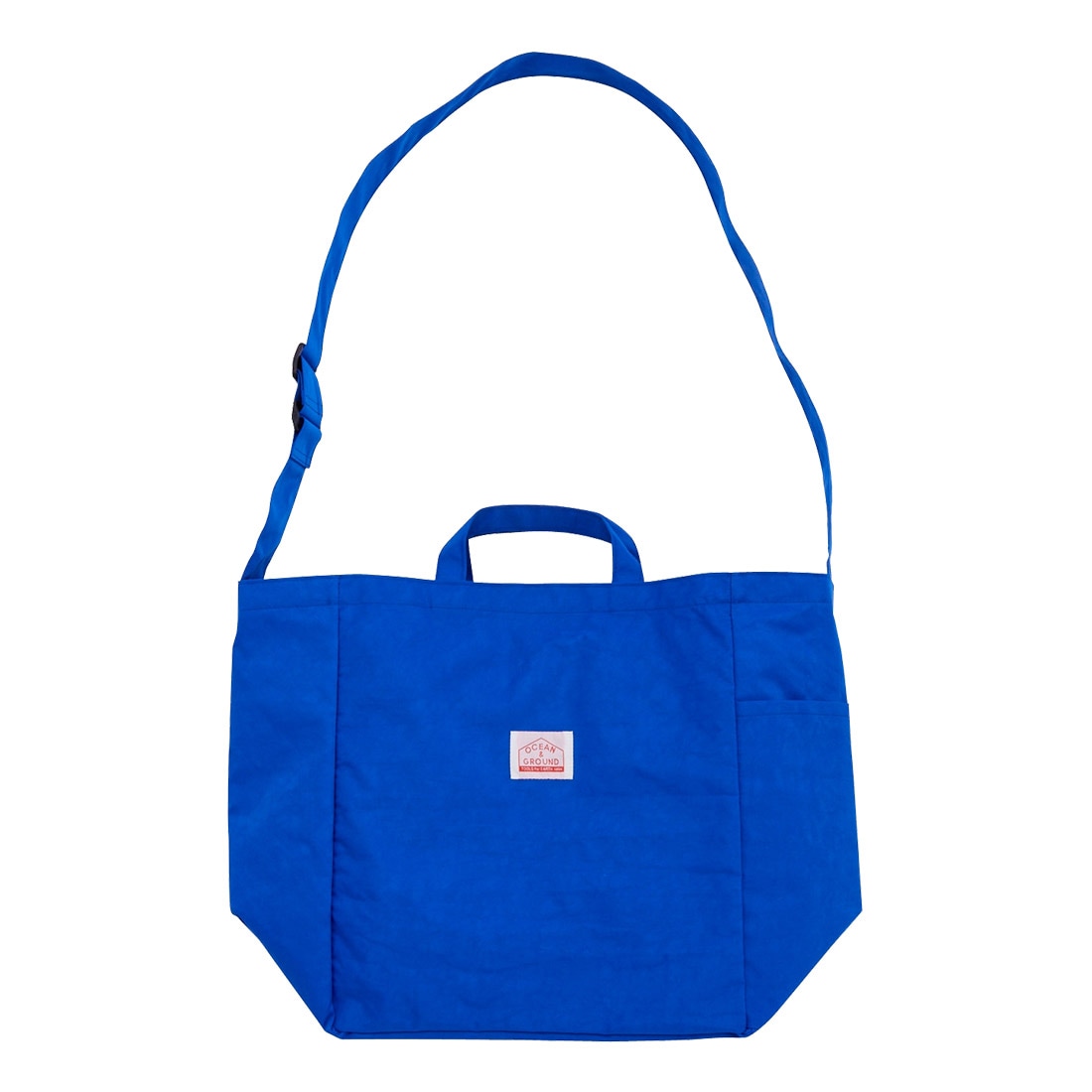 ショルダーバッグ OCEAN＆GROUND オーシャンアンドグラウンド 斜めがけ 大きめ ナイロン 軽い 撥水 レディース 大きい 巾着 トートバッグ プールバッグ 大容量 ビッグトート マチ広め マチ20cm メンズ 大人 子供 レジャー 海 汚れにくい 丈夫 斜めがけバッグ 軽量 肩掛け