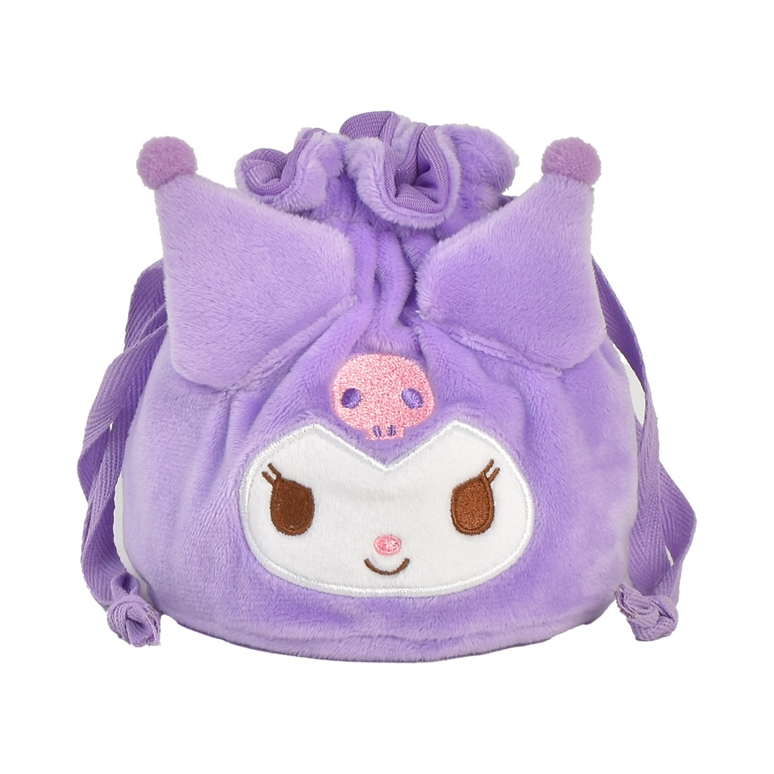 巾着 sanrio サンリオ ポーチ ぬいぐるみ 小物入れ キャラクター かわいい ハローキティ マイメロディ ポムポムプリン シナモロール クロミ ハンギョドン マチあり メイクポーチ フェイスポーチ 化粧ポーチ コスメポーチ ミニポーチ 持ち運び 可愛い 女の子 女子高生 ギフト