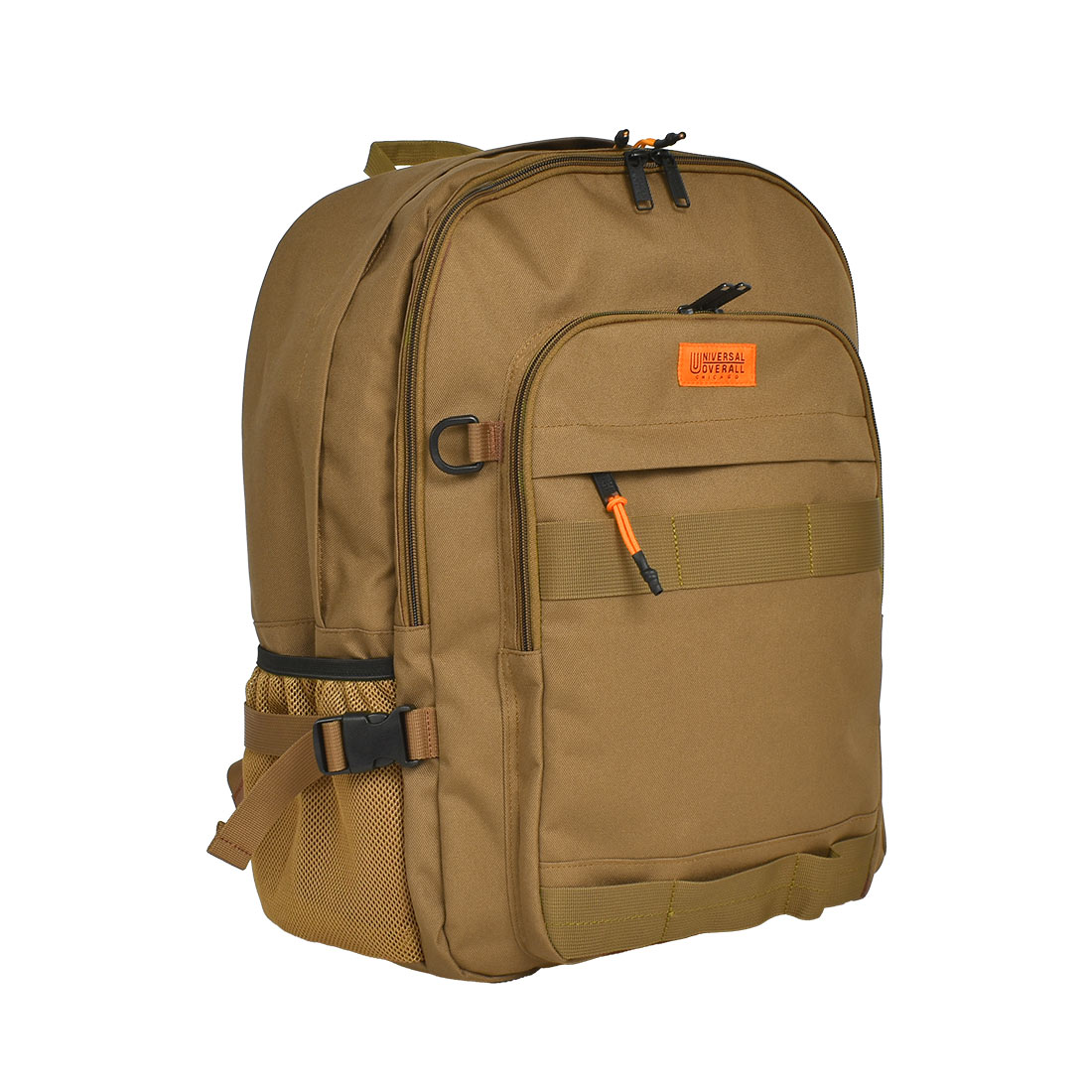 リュック ユニバーサルオーバーオール UNIVERSAL OVERALL UVO-206 メンズ レディース リュックサック 30L 大容量 B4 A4 バックパック デイパック おしゃれ シンプル ブラック 黒 ブラウン 茶 パソコンが入る 多機能 軽量 通勤 通学 旅行 1泊2日 一泊二日 女子 男子 ブランド