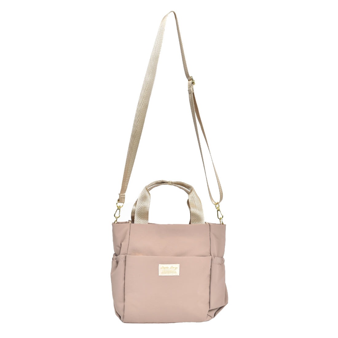 ショルダーバッグ Legato Largo レガートラルゴ 洗濯機で 洗える かばん レディース 斜めがけ 軽量 大人 ナイロン トートバッグ コンパクト A5 おしゃれ かわいい 軽い 洗濯可能 洗濯できる シンプル 無地 通勤 通学 ペットボトルが入る ブラック グレー 黒 マザーズバッグ