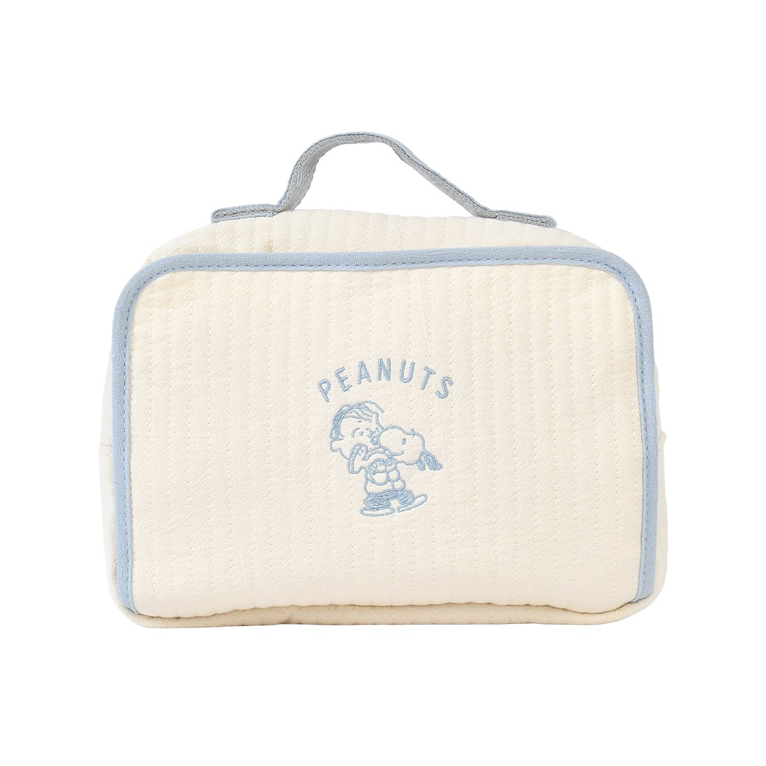 スヌーピー ポーチ 大きめ おむつポーチ おしり拭き 取り出し口 内蔵 かわいい おしゃれ 着替えポーチ 赤ちゃん 哺乳瓶 持ち運び ベビーグッズ ベビー用品 収納 おむつケース おむつバッグ 小物入れ 化粧 コスメ メイクポーチ 軽量 持ち手付き ママ 出産祝い プレゼント 旅行
