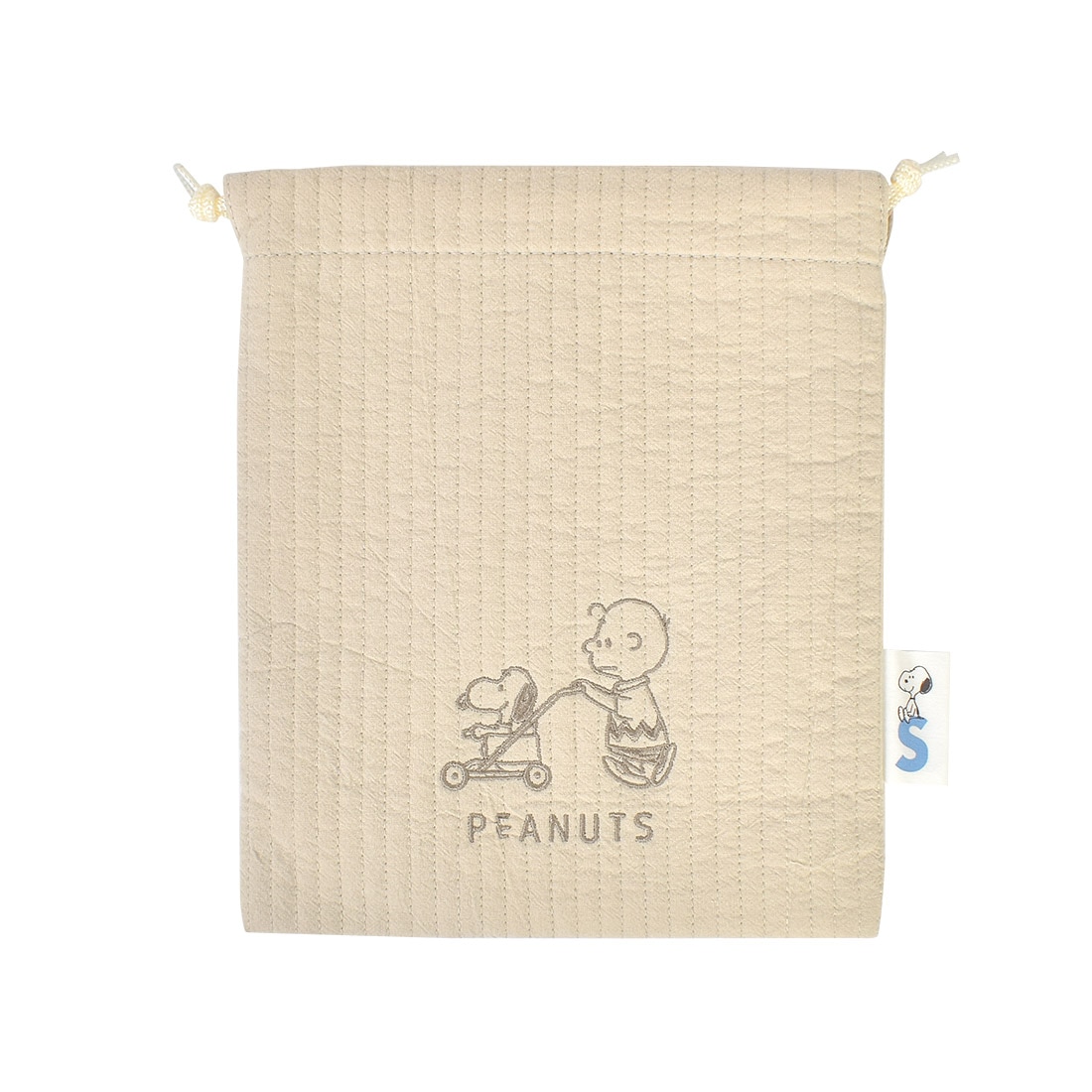 巾着 スヌーピー 大きめ かわいい おしゃれ 巾着袋 おむつ 着替え ポーチ 赤ちゃん おむつポーチ 小物入れ 化粧 コスメ メイクポーチ メッシュ生地 ベビー用品 ベビーグッズ 収納 おむつ入れ 着替え袋 保育園 幼稚園 通園 通学 キャラクター 出産祝い プレゼント ギフト 旅行