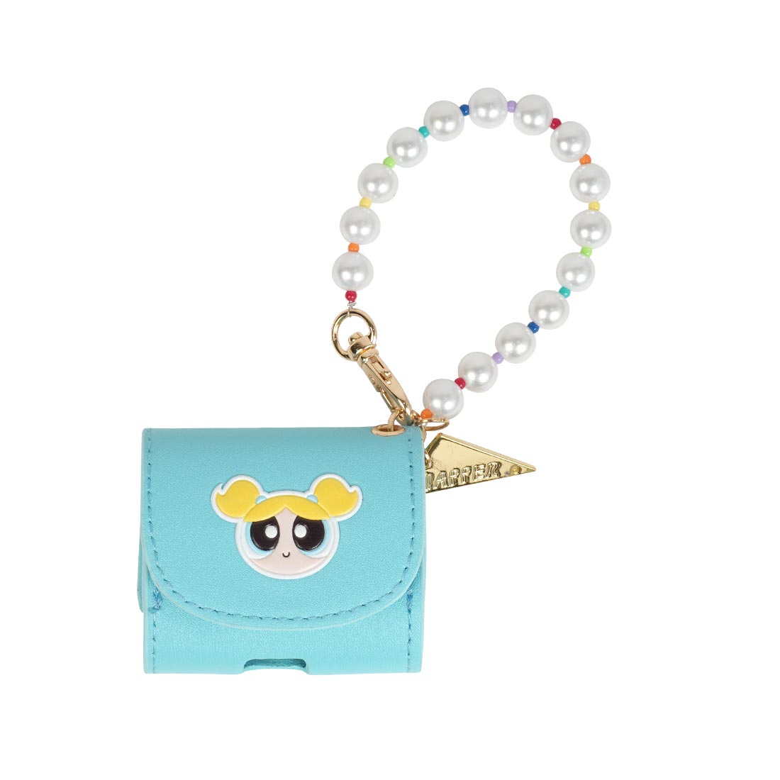 AirPodsケース パワーパフガールズ キャラクター グッズ 第3世代 AirPodsPro 第1世代 第2世代 エアーポッズ プロ ワイヤレスイヤホン カバー ケースのみ ストラップ パワパフ ポーチ フェイクレザー かわいい おしゃれ 派手 ブロッサム バブルス バターカップ 保護 落ちない