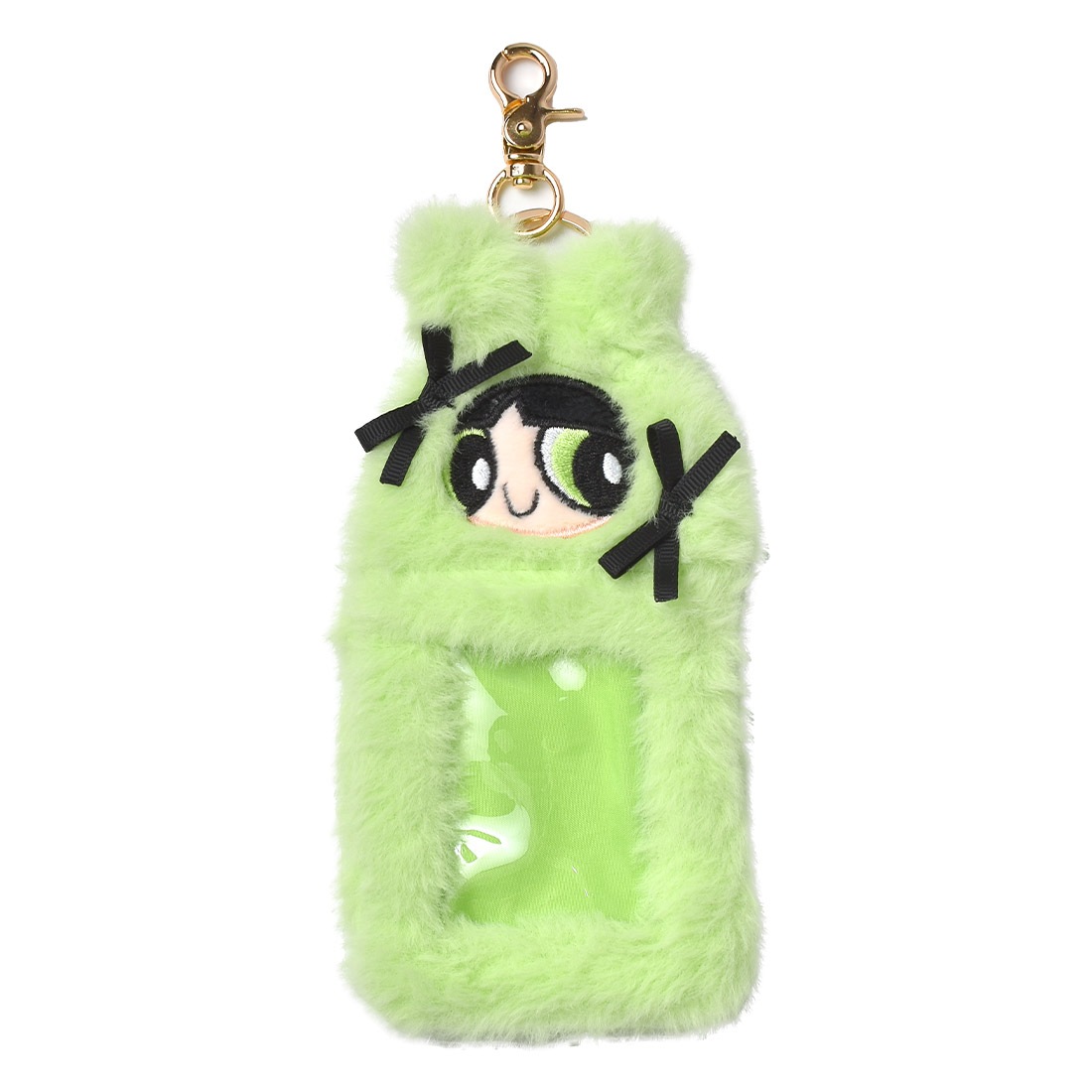 トレカケース パワーパフガールズ キャラクター キーホルダー 推し活 可愛い グッズ もこもこ かわいい うさ耳 カードケース パスケース ぬいぐるみ ふわふわ 女子高生 大人 小物入れ トレカ収納 持ち歩き アニマル アイドル 雑貨 トレカ持ち歩き うさぎ 水色 ピンク 緑