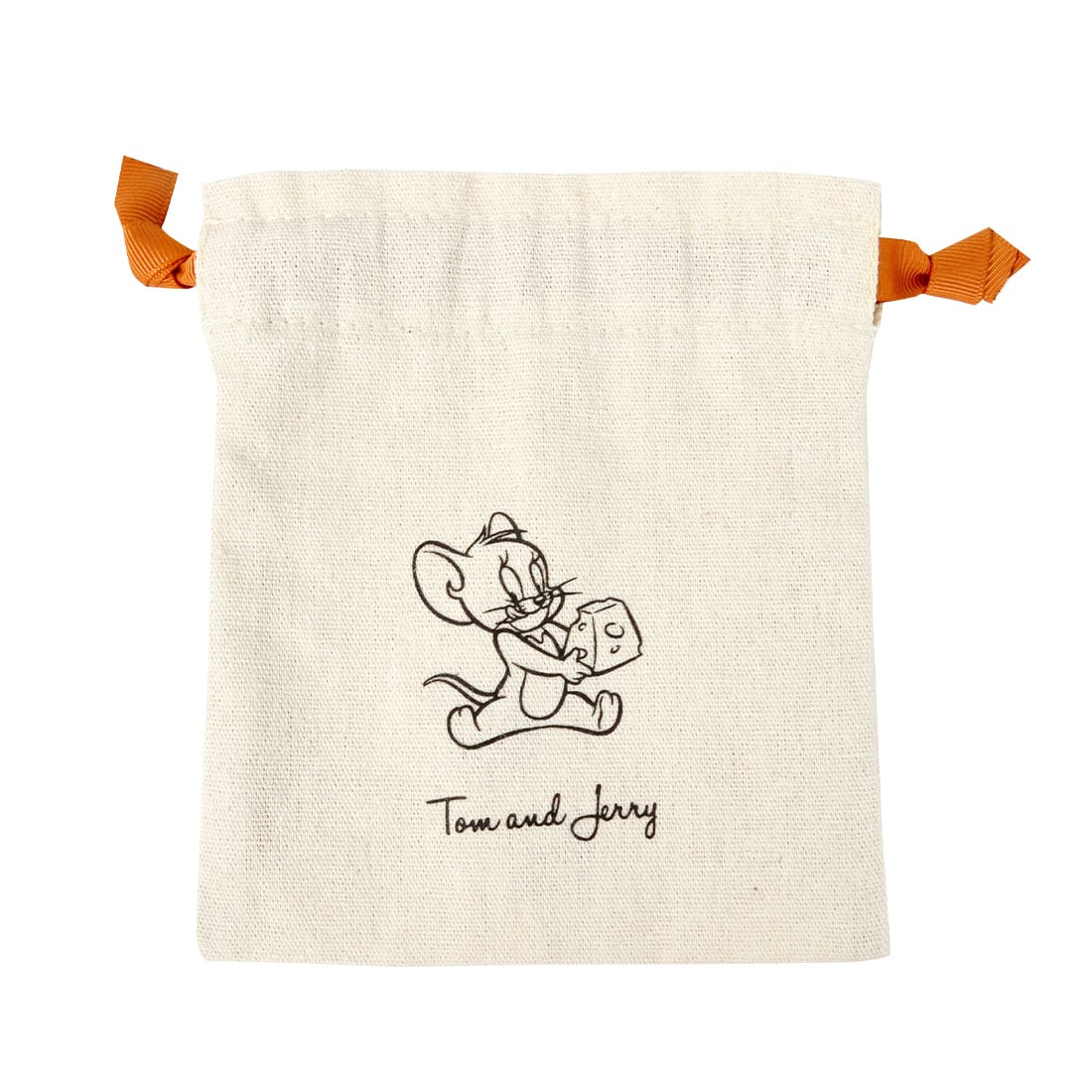 巾着 トムとジェリー トムジェリ ミニ巾着 小物入れ 巾着ポーチ かわいい おしゃれ 巾着袋 コスメ メイク ポーチ 大人可愛い キャラクター シンプル コットン 小さめ きんちゃく リボン 綿 女子 女性 女の子 高校 タフィー トゥーズ クアッカー トーポ フレンズ 薬 鍵 入れ