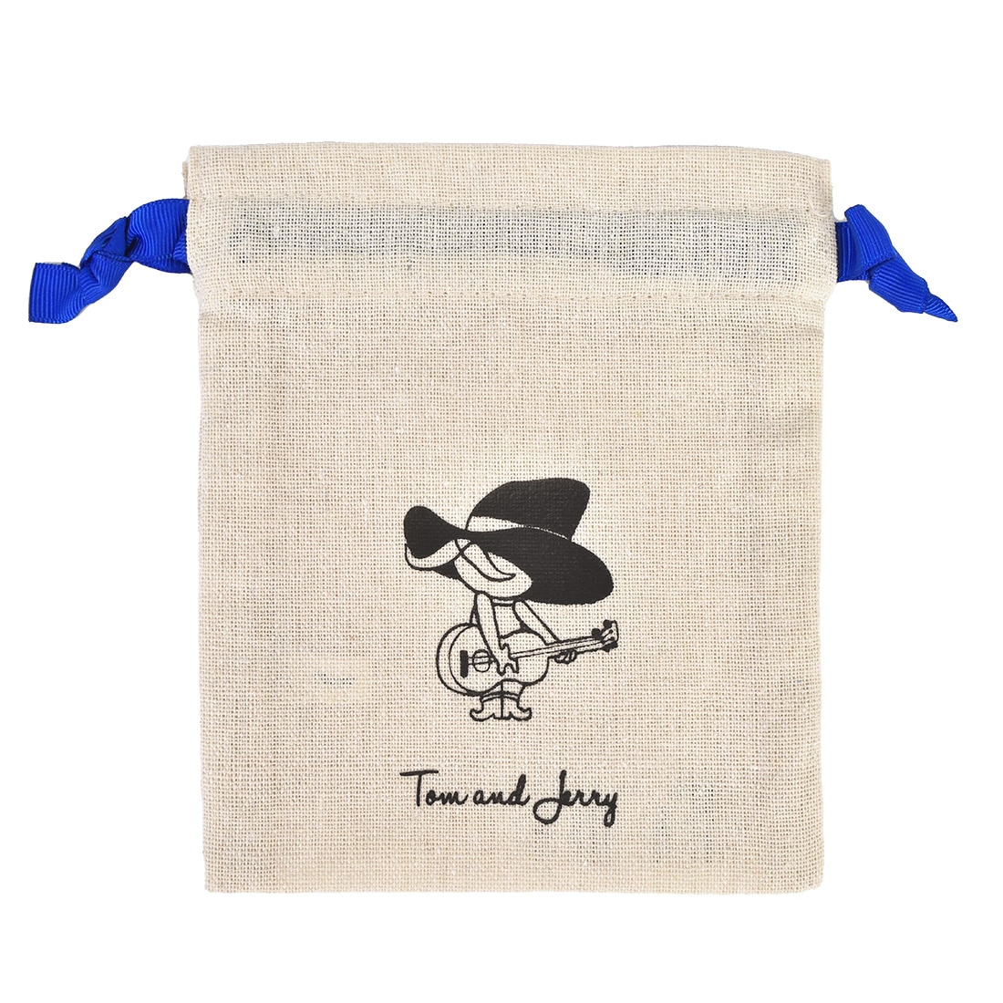 巾着 トムとジェリー トムジェリ ミニ巾着 小物入れ 巾着ポーチ かわいい おしゃれ 巾着袋 コスメ メイク ポーチ 大人可愛い キャラクター シンプル コットン 小さめ きんちゃく リボン 綿 女子 女性 女の子 高校 タフィー トゥーズ クアッカー トーポ フレンズ 薬 鍵 入れ