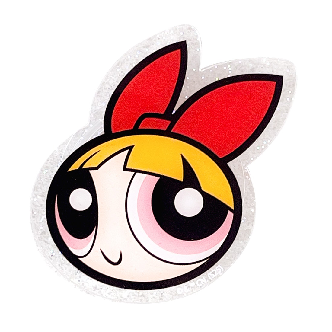 スマホグリップ パワーパフガールズ かわいい キャラクター おしゃれ スマートフォン アクセサリー パワパフ グッズ 女子 中学生 高校生 ラメ スマホリング 粘着式 グリップ 便利 落下防止 バブルス ブロッサム バターカップ 持ちやすい スマホアクセサリー スマホグッズ