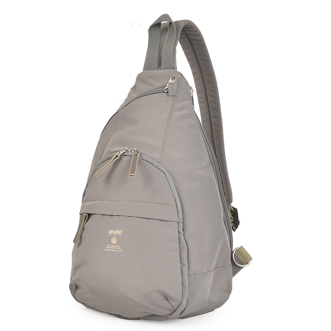 ボディバッグ anello GRANDE アネロ グランデ レディース ブランド きれいめ MOIST ワンショルダー クロスボディバッグ かわいい 大人 メンズ 小さめ しずく型 A5 収納 ショルダーバッグ 斜め掛け 肩掛け おしゃれ 斜めがけバッグ マザーズバッグ ママ ブラック