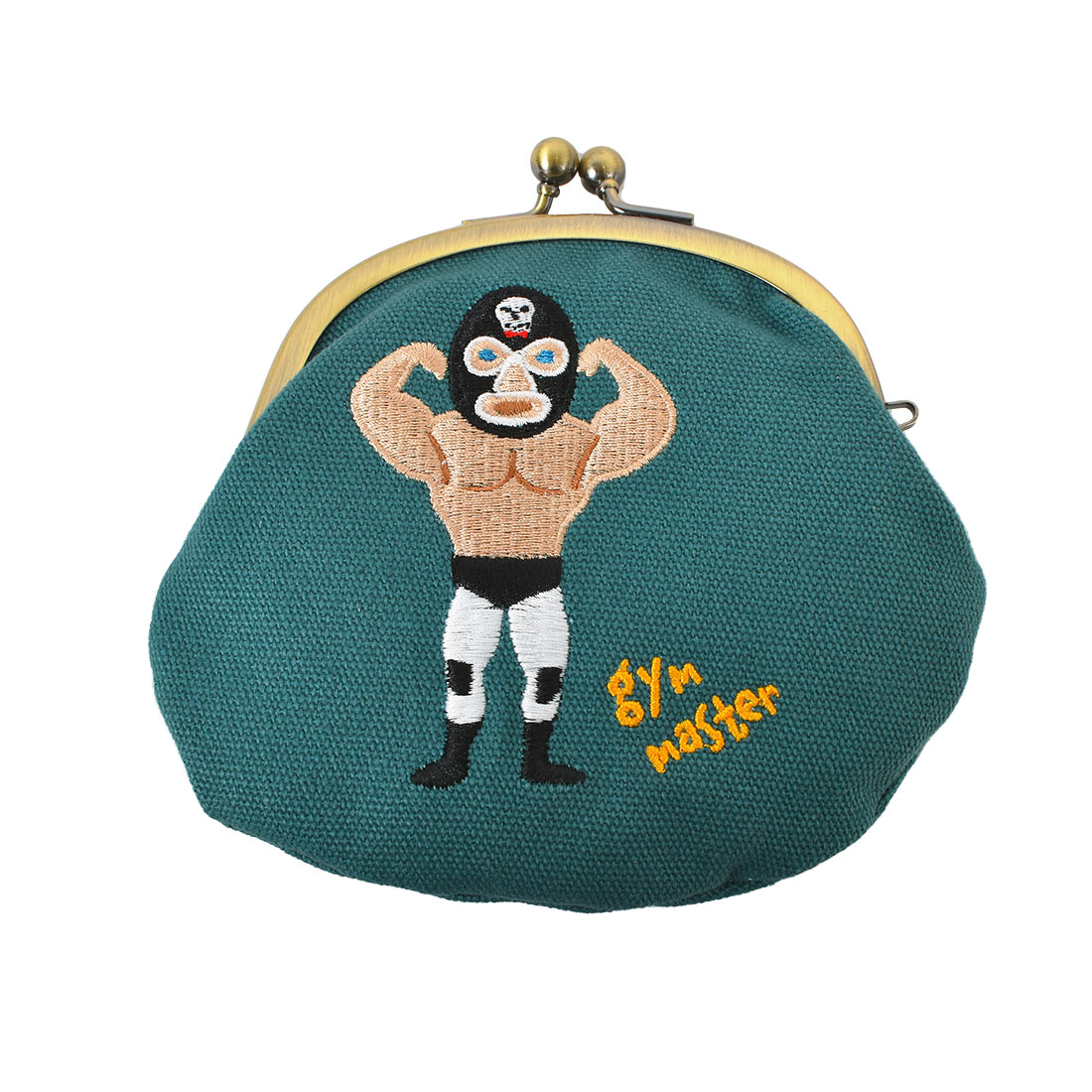 がま口 小銭入れ ポーチ ジムマスター gymmaster がまぐち かわいい ミニ 財布 コインケース ウォレット リップ 小物入れ 小さい コンパクト 可愛い 面白い おもしろ ユニーク 個性的 おしゃれ お洒落 誕生日 父の日 プレゼント ギフト ホワイト ブラック ネイビー グリーン