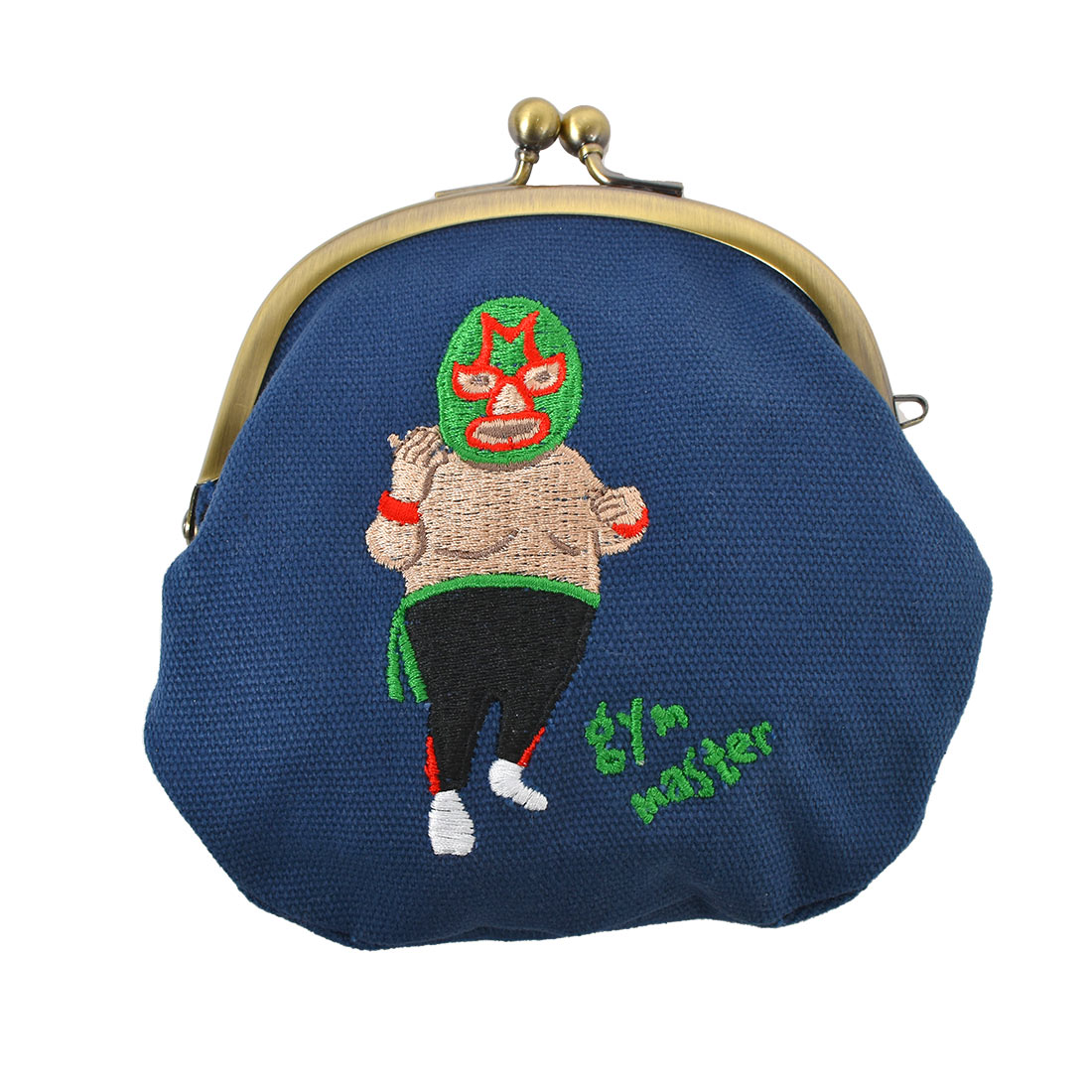 がま口 小銭入れ ポーチ ジムマスター gymmaster がまぐち かわいい ミニ 財布 コインケース ウォレット リップ 小物入れ 小さい コンパクト 可愛い 面白い おもしろ ユニーク 個性的 おしゃれ お洒落 誕生日 父の日 プレゼント ギフト ホワイト ブラック ネイビー グリーン