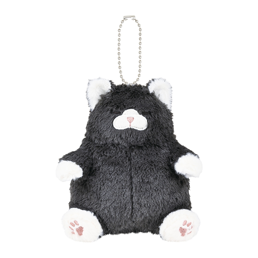 ねこ肯定感 キーホルダー でぶ 猫 ぬいぐるみ ふわふわ ねこ ぽっちゃり かわいい 癒し チェーン マスコット 大きめ 三毛猫 ハチワレ 黒猫 茶トラ サバトラ 可愛い ふわふわ 人形 ふとっちょ ネコ グッズ 小物 雑貨 ぬい撮り りぶはあと LIVHEART 猫好き 誕生日 プレゼント