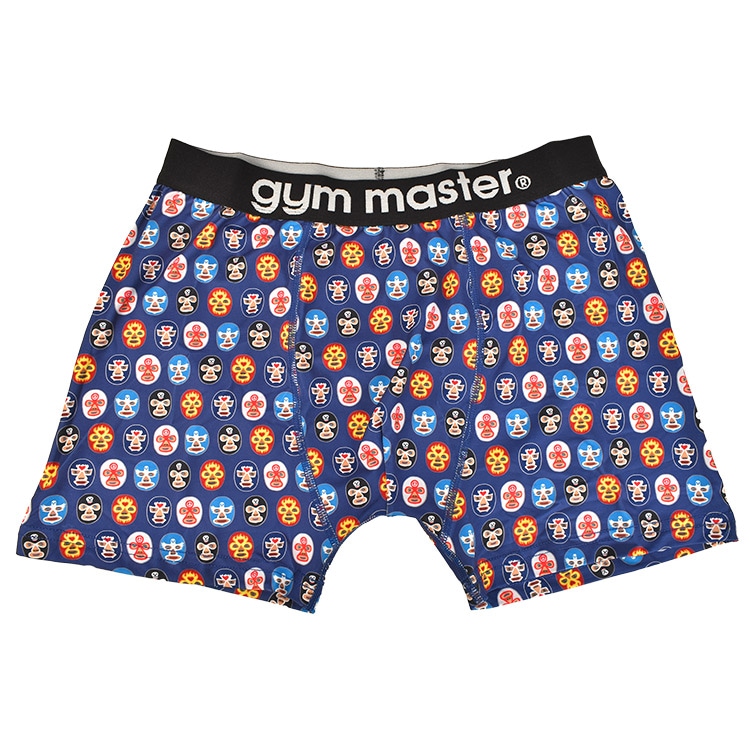 ボクサーパンツ ジムマスター gymmaster メンズ パンツ ローライズ ストレッチ 前閉じ 速乾 薄手 L M おもしろ 総柄 派手 カラフル アニマル ユニーク 個性的 黒 ブラック かわいい おしゃれ プチ ギフト プレゼント バレンタイン 誕生日 下着 肌着 男性用 ブランド 彼氏 父