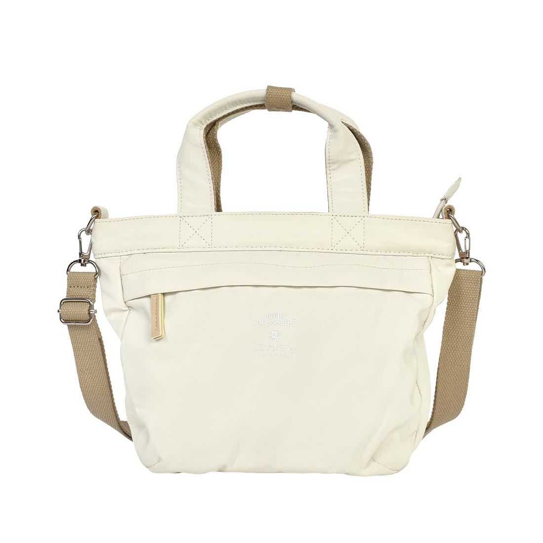 2way トートバッグ ショルダー アネロ グランデ anello GRANDE レディース ブランド おしゃれ 小さめ ミニ 軽量 A5 ファスナー付き ショルダーバッグ トートバック ミニトートバッグ サブバッグ マザーズバッグ かわいい きれいめ 無地 ポケット多い スクエア 通勤 通学 旅行