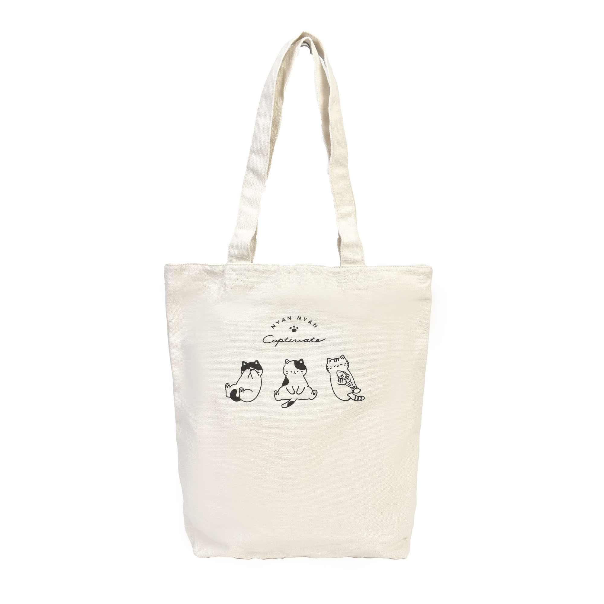 トートバッグ A4 かわいい キャンバス 布 帆布 縦型 ファスナー付き 動物 猫 ねこ 犬 いぬ シマエナガ ハリネズミ ハシビロコウ アニマル イラスト 肩掛け 手提げ トートバック レッスンバッグ 大きめ 大容量 マチあり サブバッグ 軽量 おしゃれ 小学生 中学生 子供 女の子