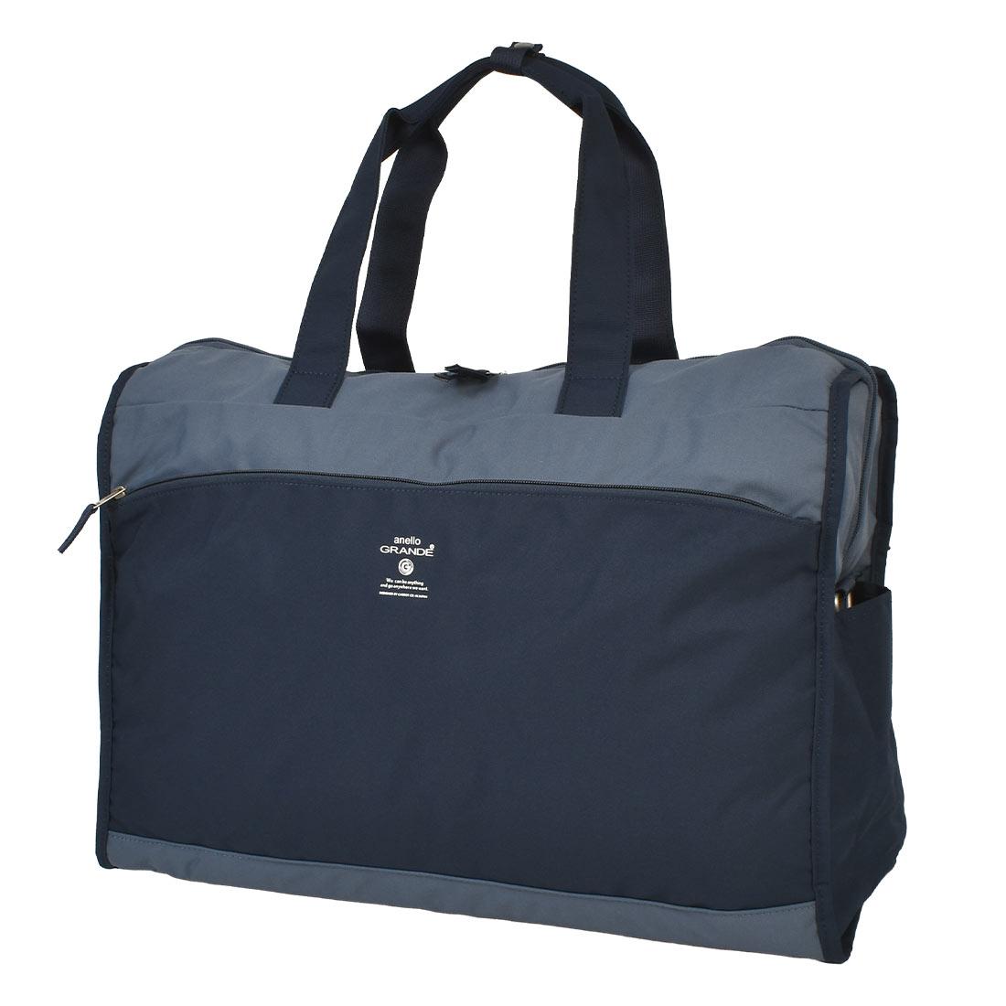 ボストンバッグ anello GRANDE アネロ グランデ 大容量 レディース 旅行 軽量 撥水 2泊3日 可愛い 肩掛け ショルダー 2WAY おしゃれ 女の子 斜めがけ シンプル キャリーオン ブラック ベージュ 修学旅行 林間学校 高校生 大人 アウトドア 部活 遠征 合宿 防災